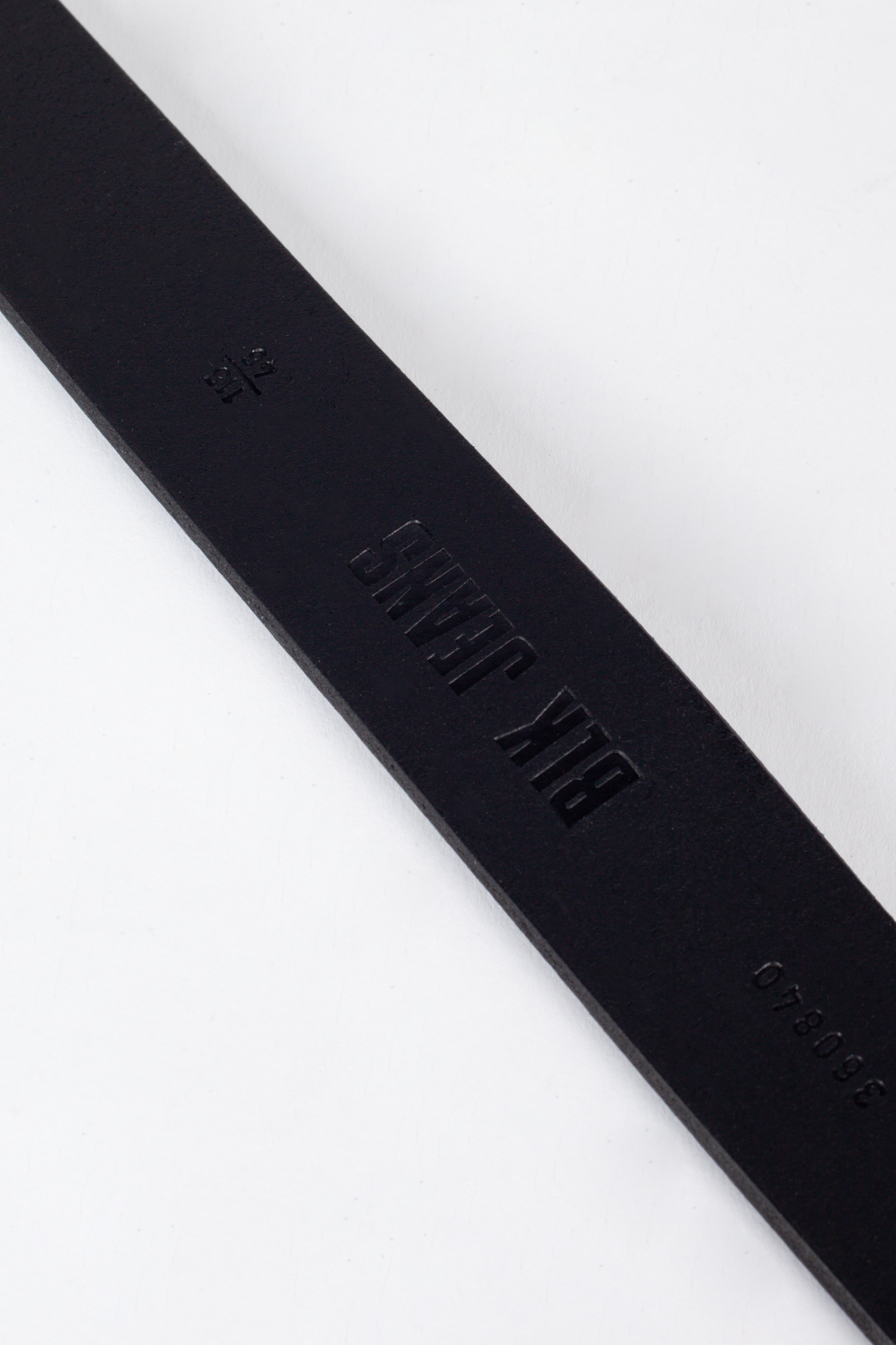 Leather belt BLK JEANS 360840-202-01