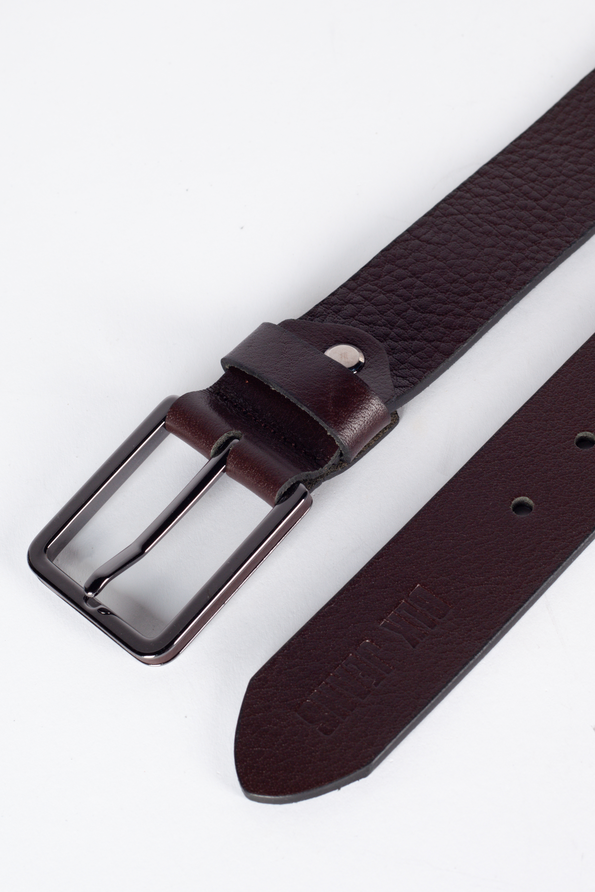 Leather belt BLK JEANS 360840-202-04