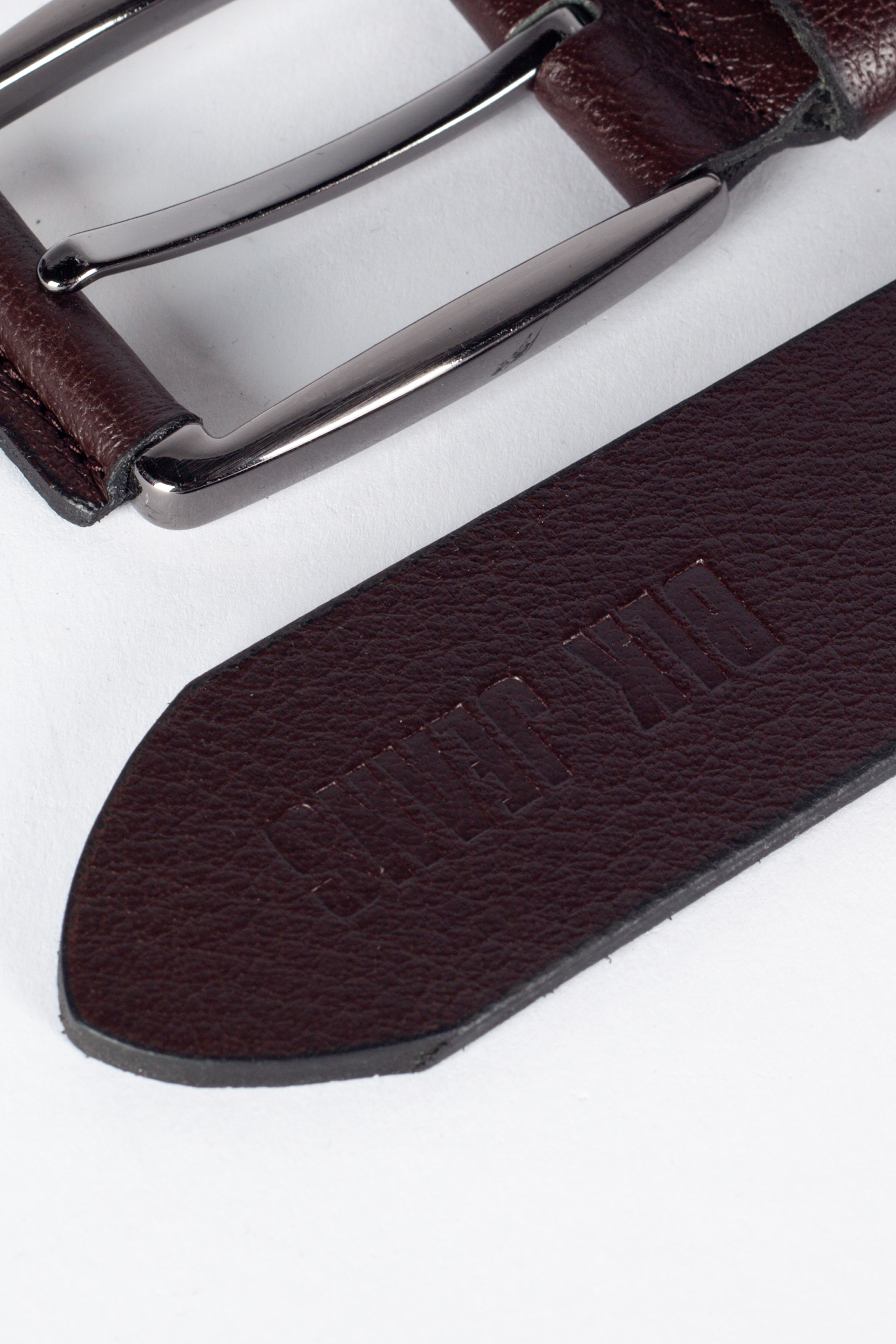 Leather belt BLK JEANS 488040-202-04