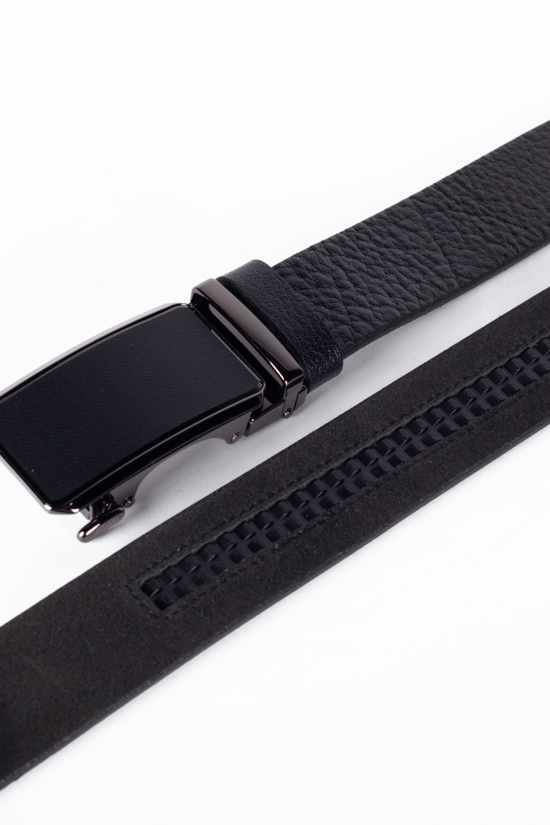 Leather belt BLK JEANS 984335-202-101-BLACK