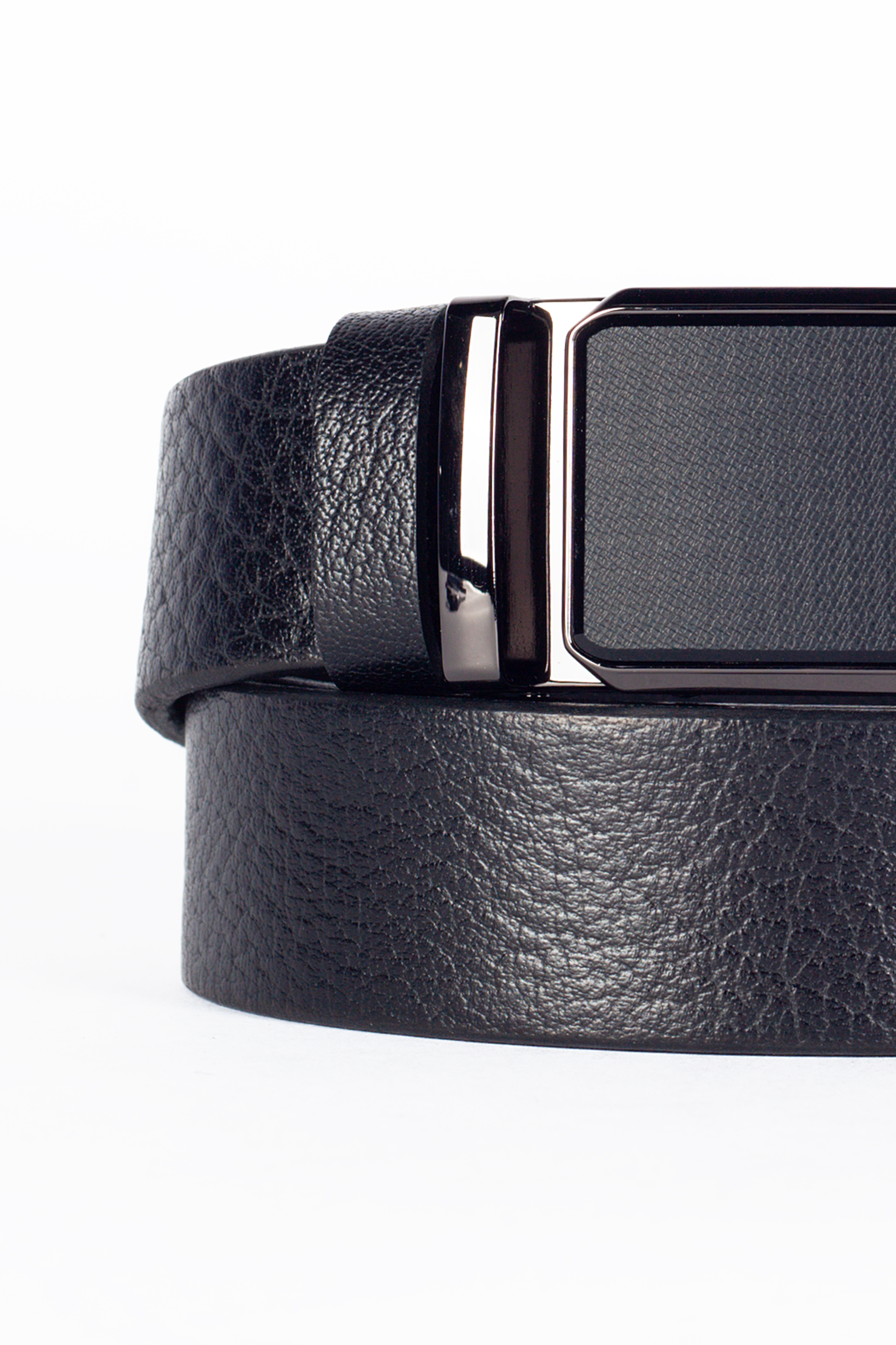 Leather belt BLK JEANS 984335-202-101-BLACK