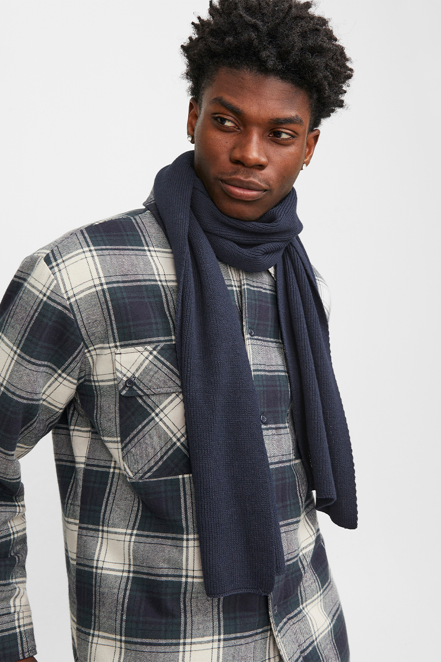 Scarf JACK & JONES 12098582-Navy-Blazer