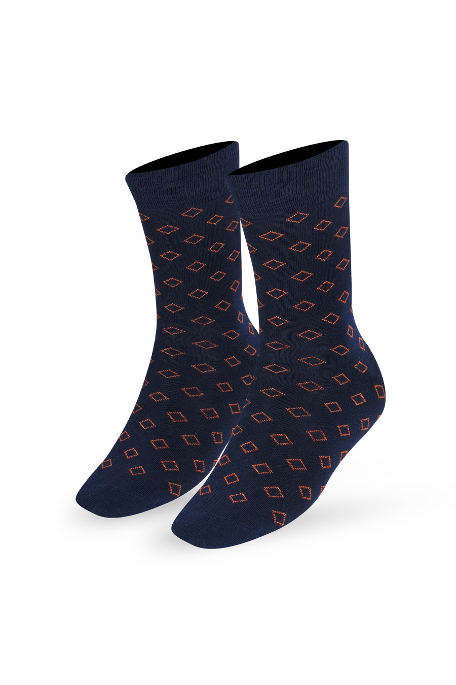 Socks X JEANS 18S98-3-2P-DZINS-ORANGE