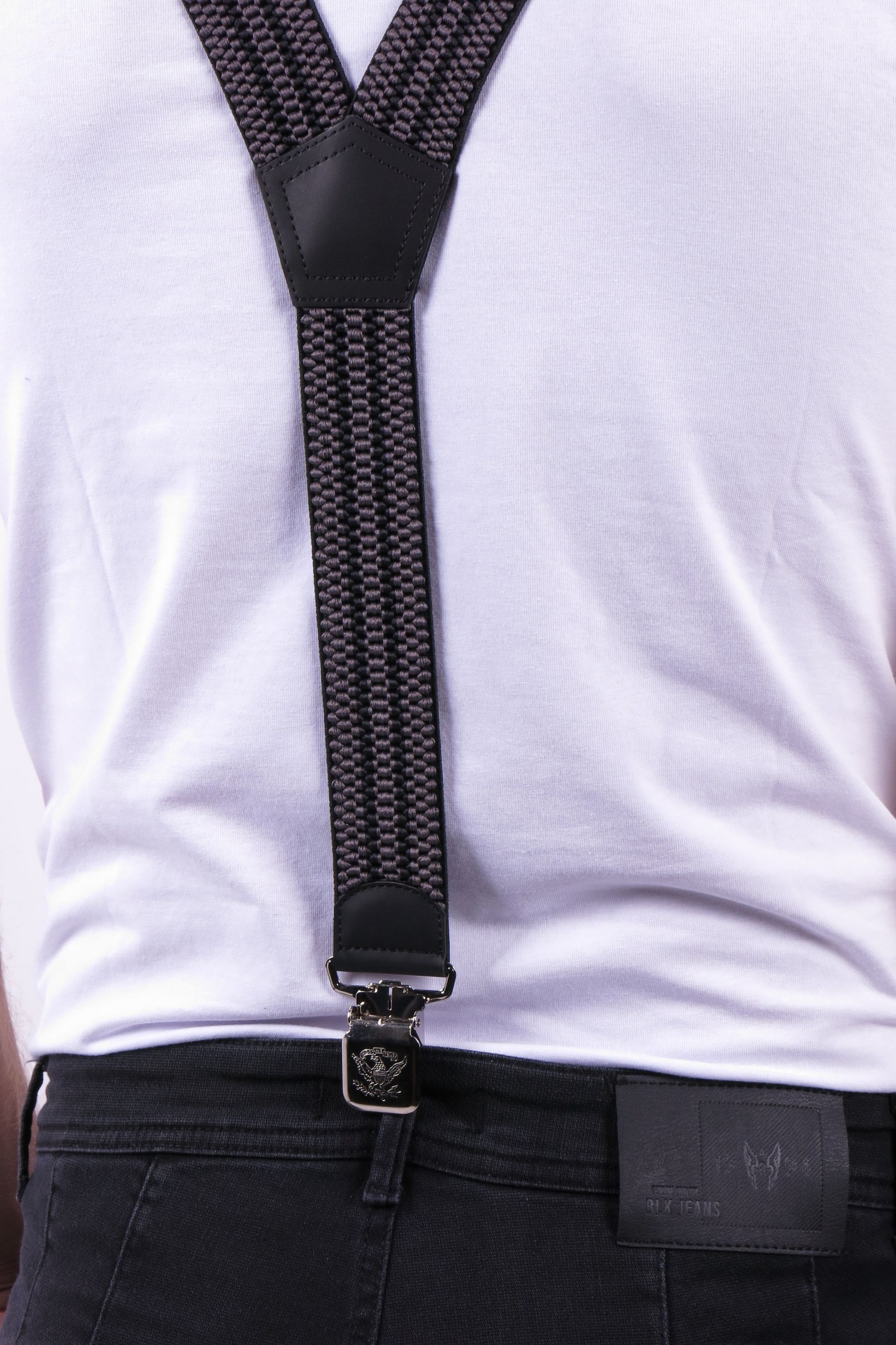 Suspenders X JEANS DYK40-MIX-GRAY