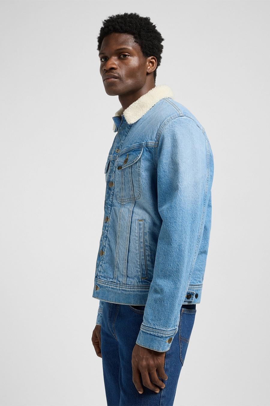 Denim jacket with lining LEE 112370463