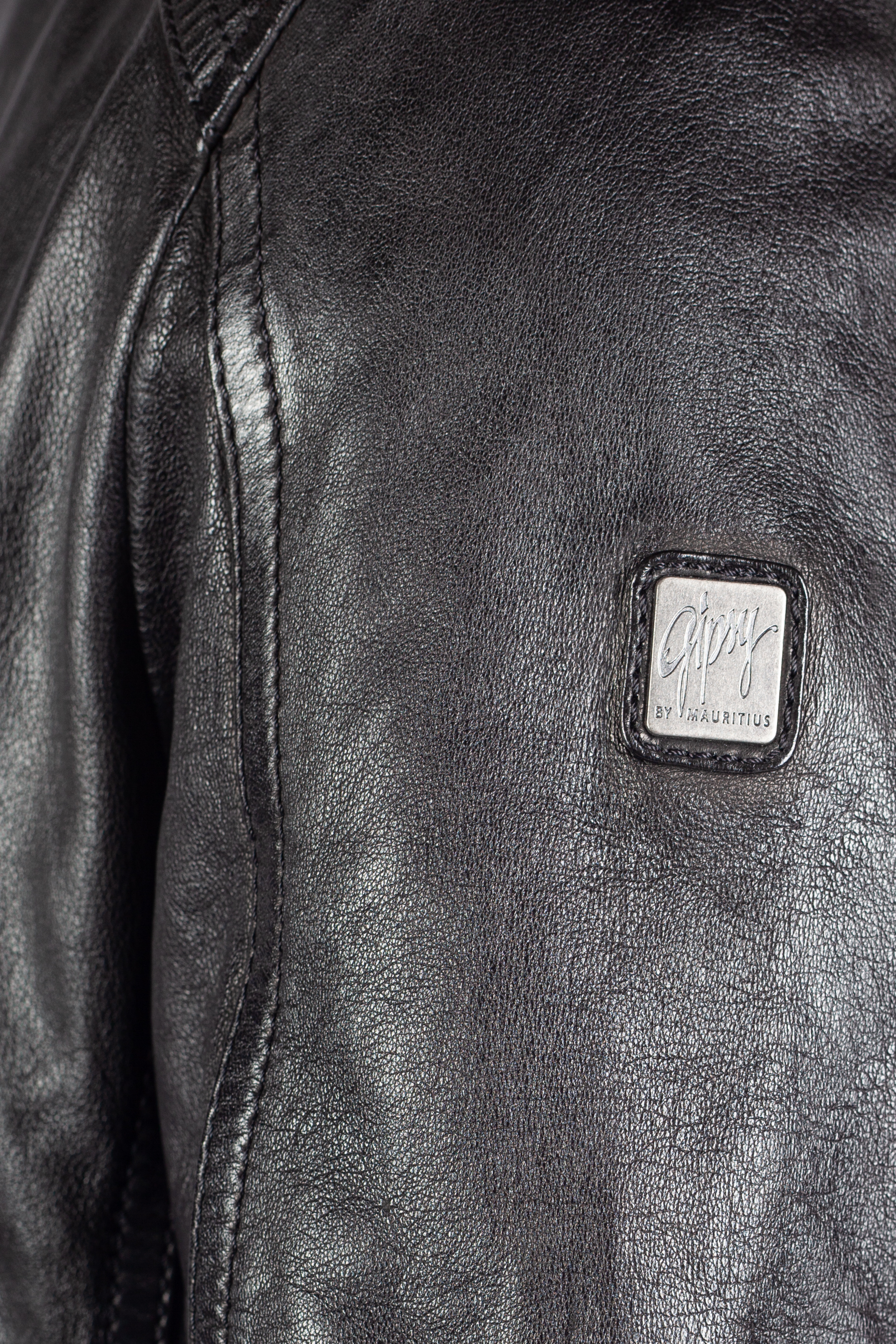 Leather jacket GIPSY 1201-0625-black