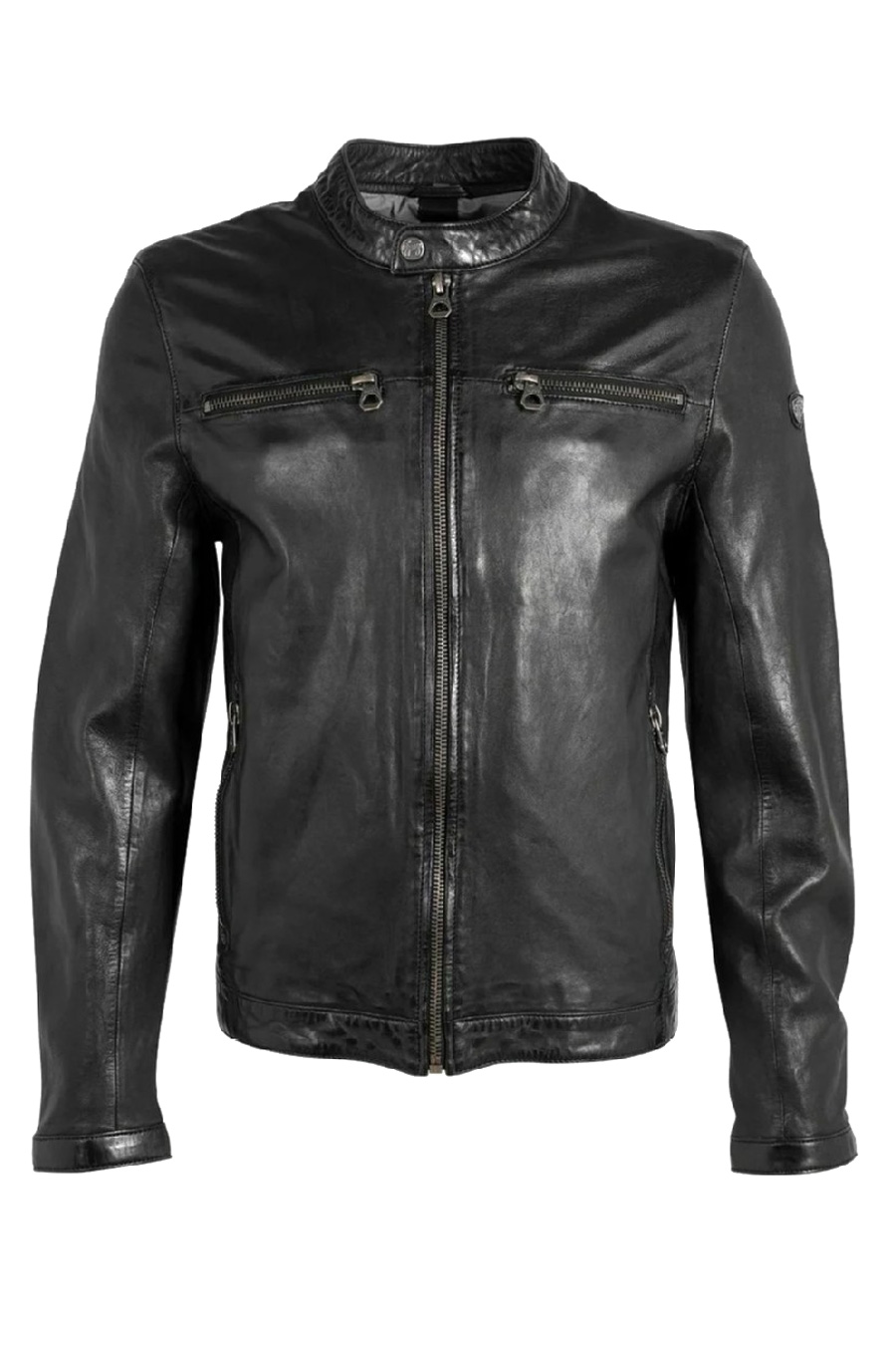 Leather jacket GIPSY GMBalton-SF-LASOV-black