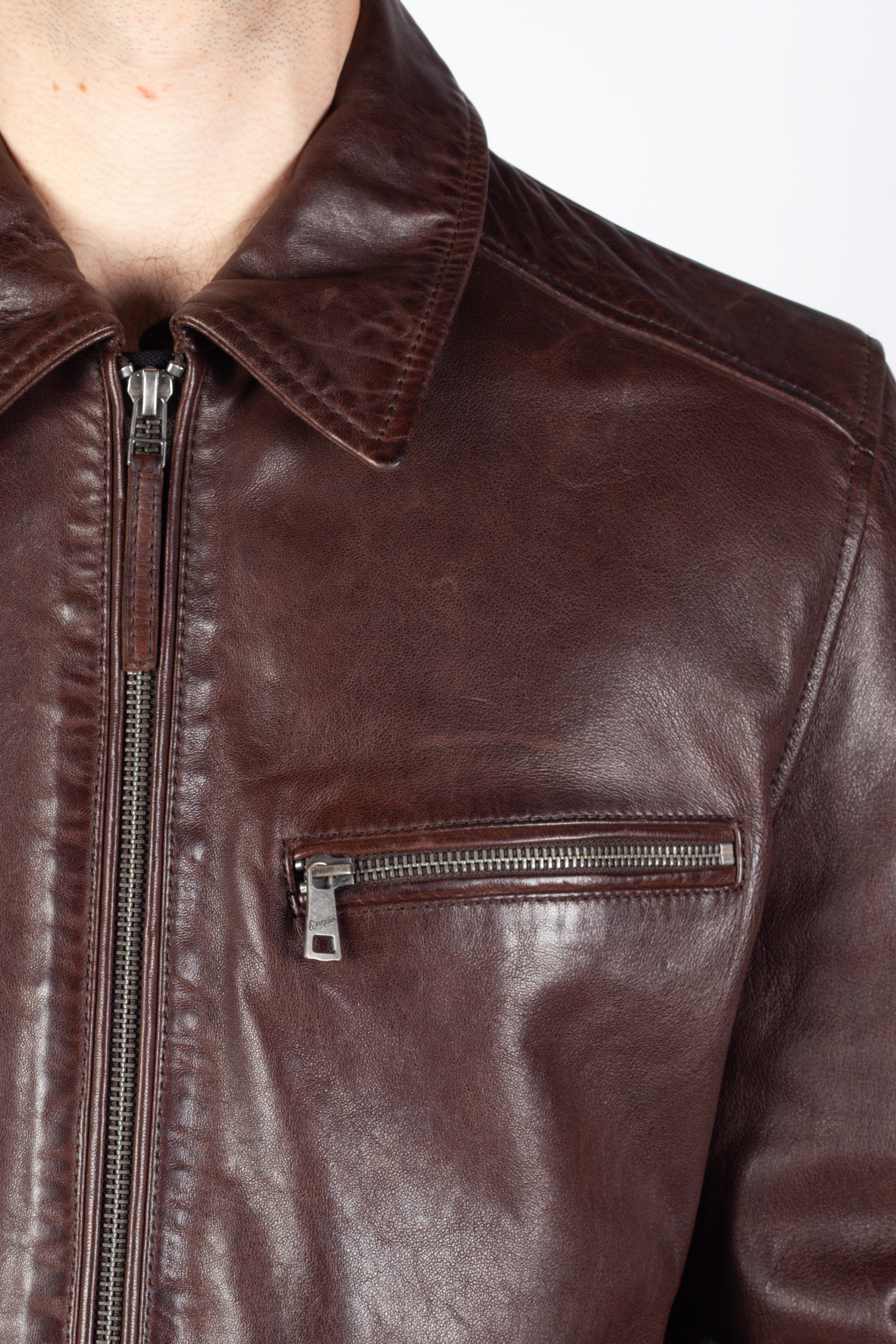 Leather jacket MAURITIUS 1201-0847-chestnut