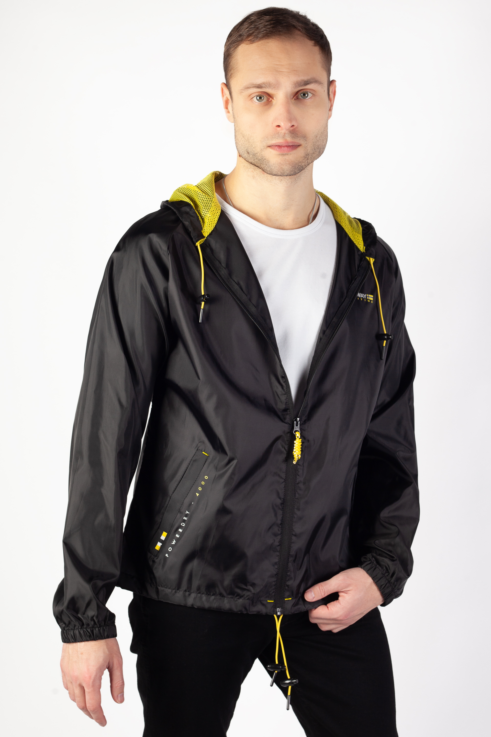 Raincoat GEOGRAPHICAL NORWAY BOAT-Black