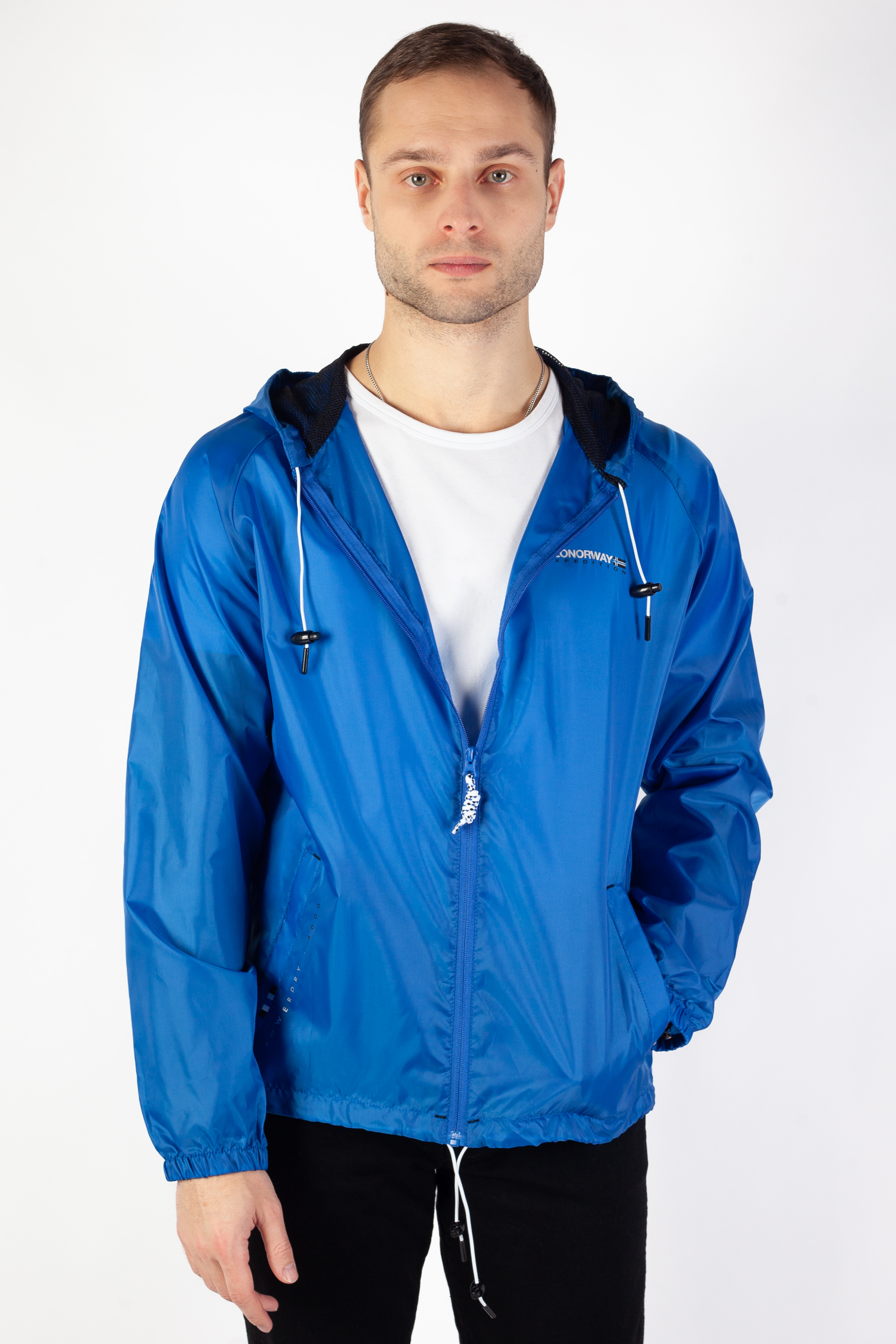 Raincoat GEOGRAPHICAL NORWAY BOAT-Royal-Blue