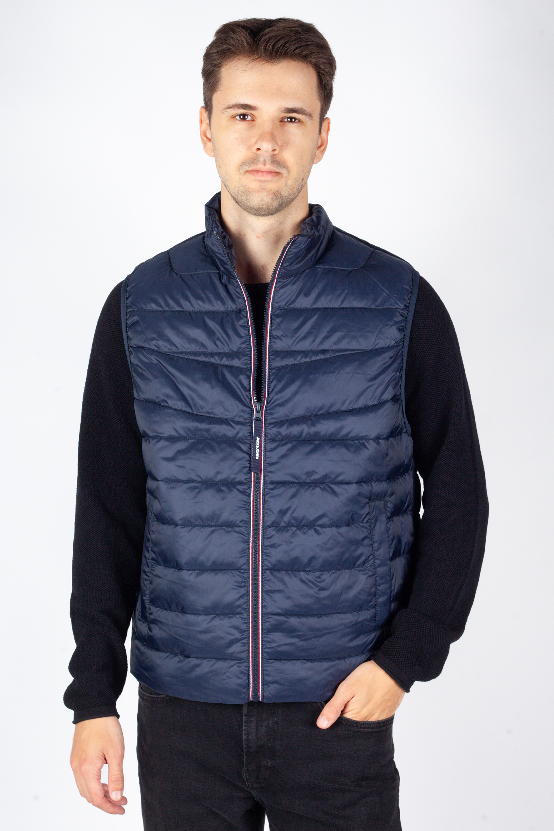 Vest JACK & JONES 12283201-Sky-Captain