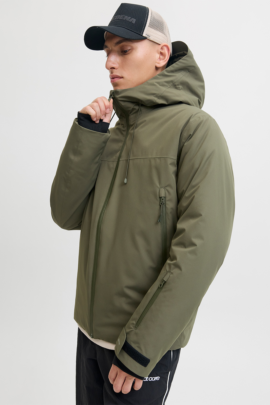 Winter jacket JACK & JONES 12283166-Grape-Leaf