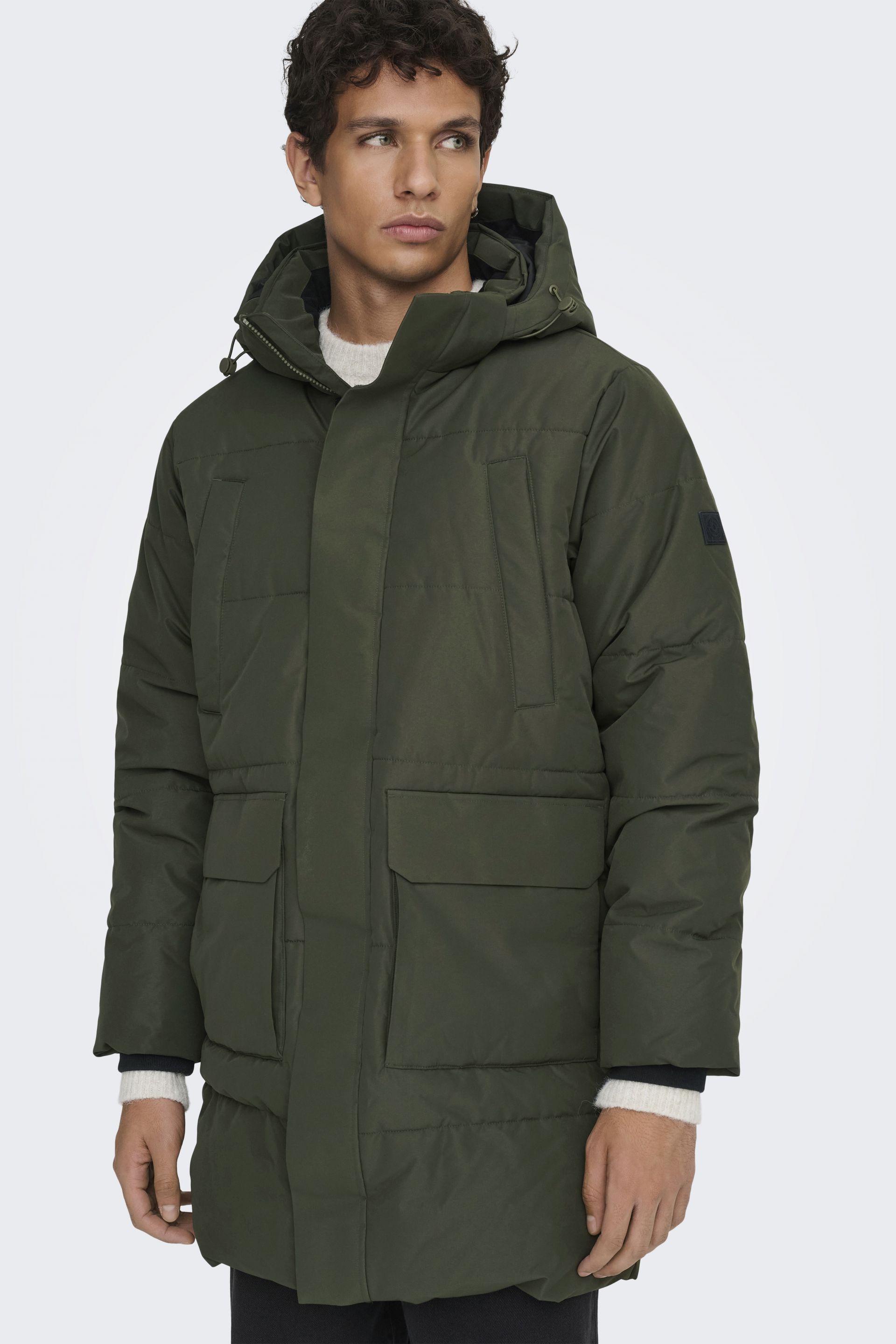 Winter jacket ONLY & SONS 22036983-Forest-Night