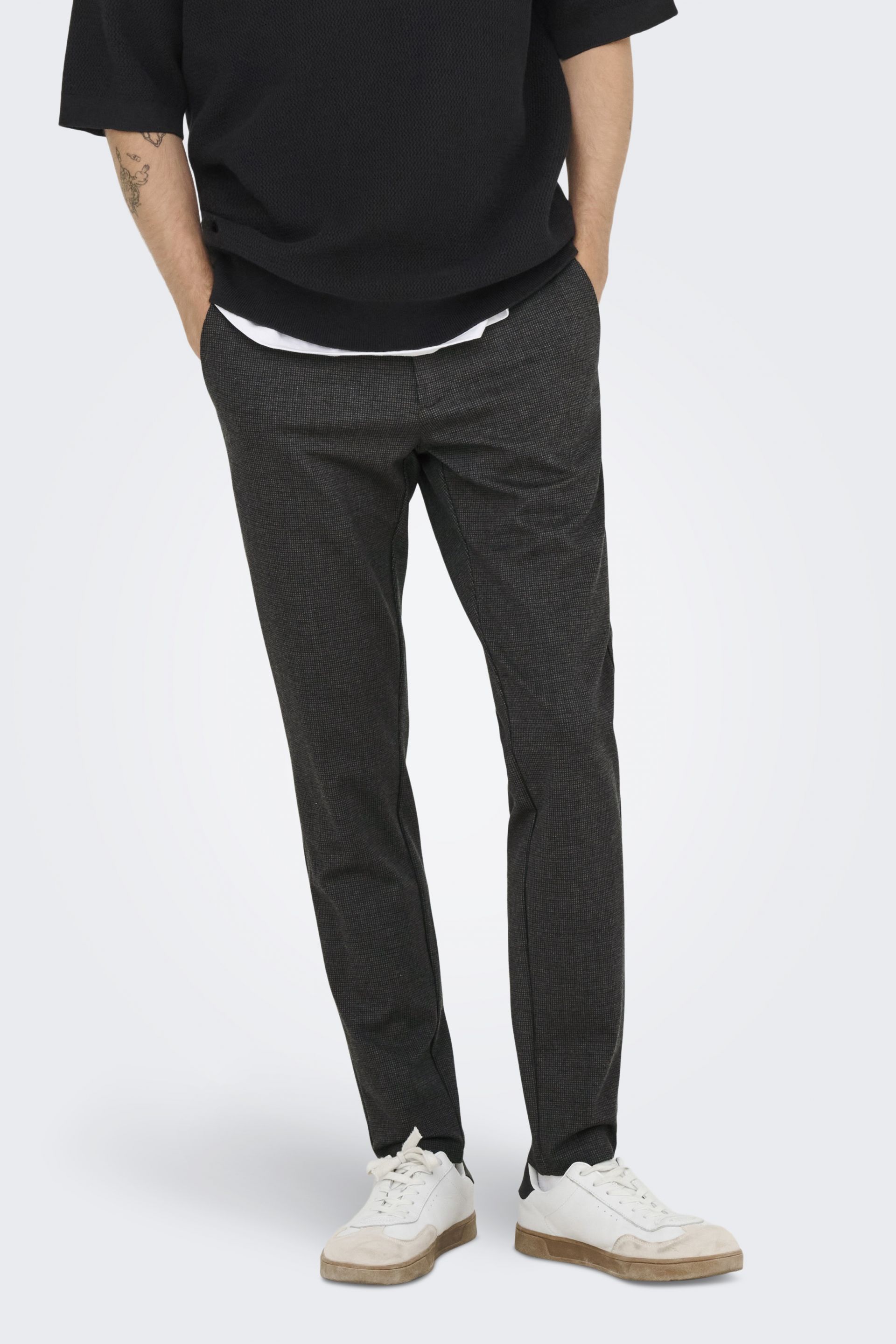 Casual trousers ONLY & SONS 22034297-Coffee-Bean
