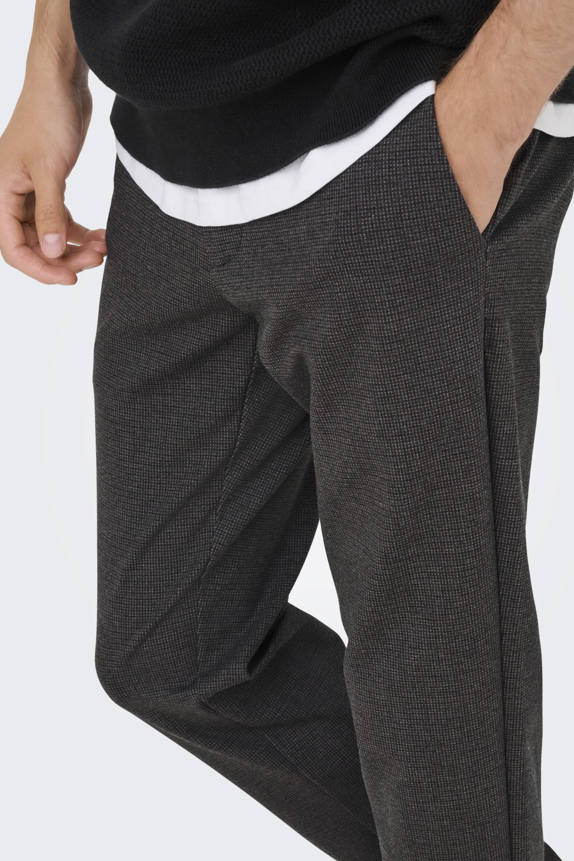 Casual trousers ONLY & SONS 22034297-Coffee-Bean
