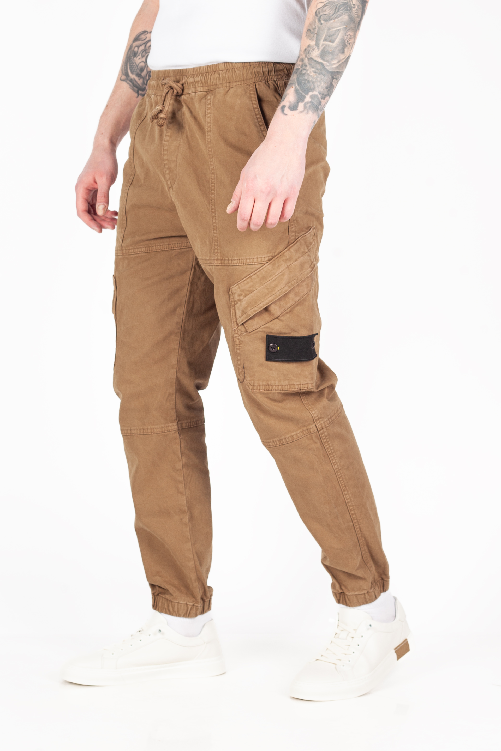Cargo trousers KENZARRO C008-CAMEL
