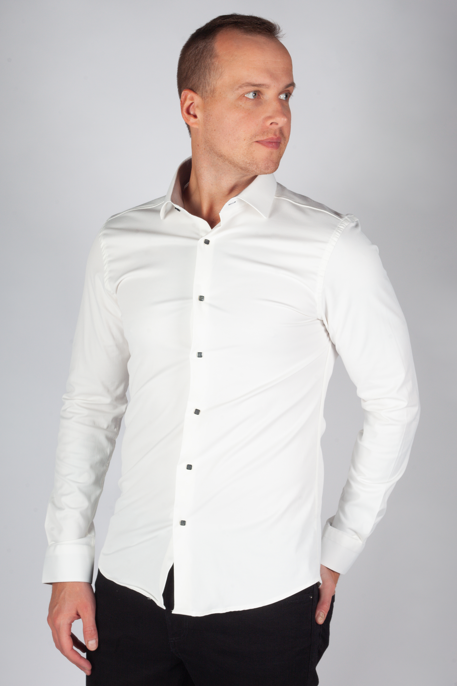 Shirt GIOVANNI FRATELLI 3033-CR-SATIN-025