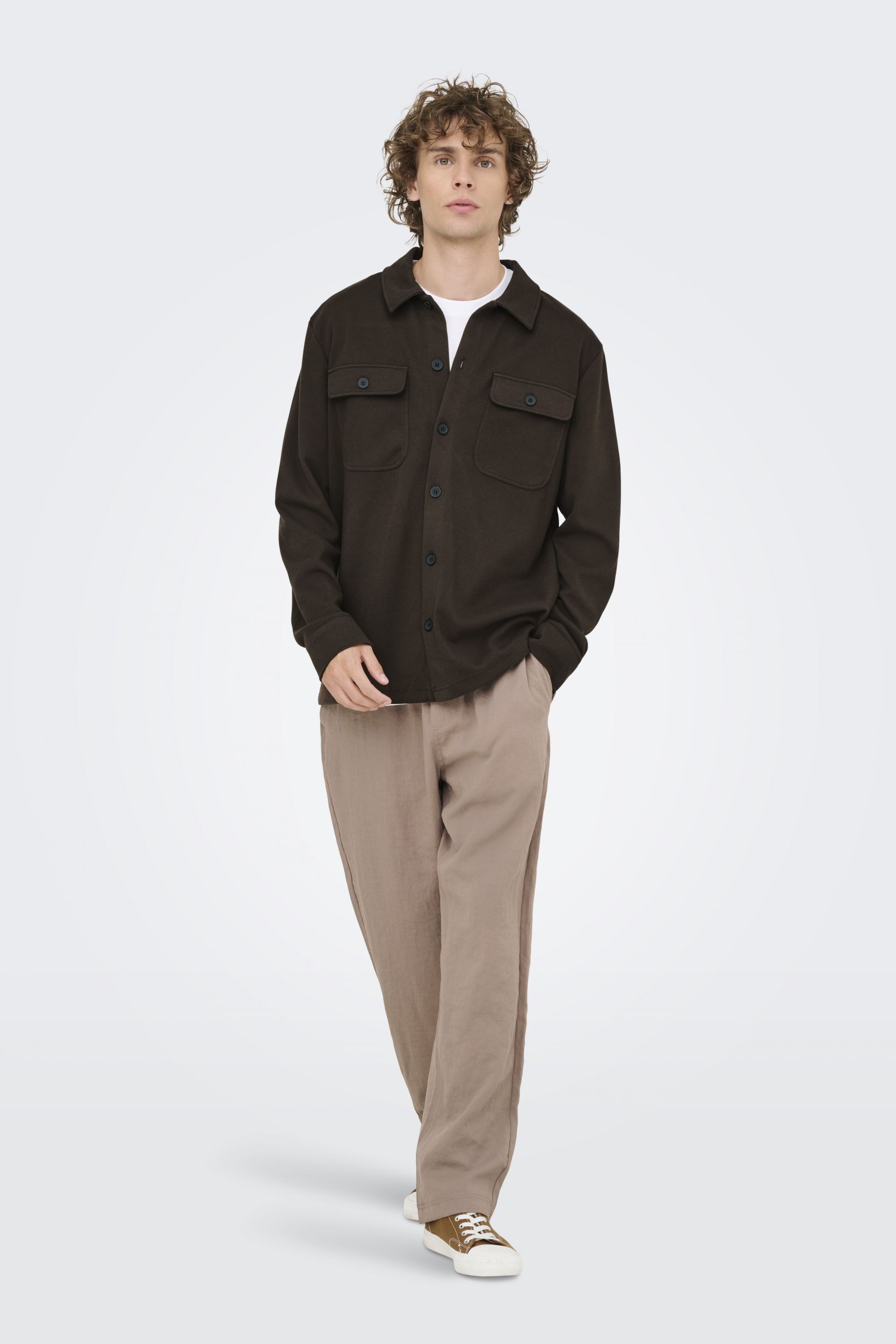Overshirts ONLY & SONS 22021279-Mulch