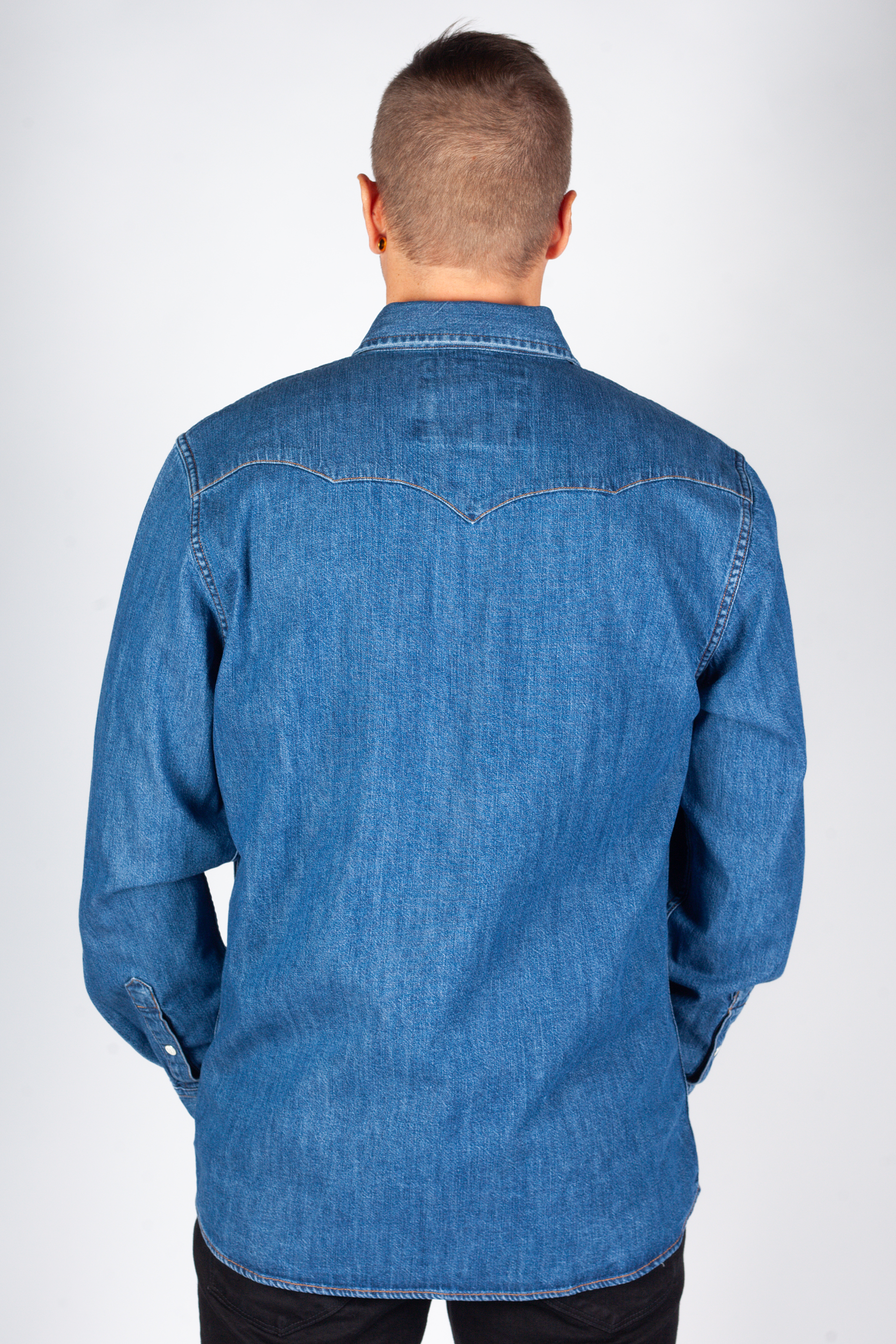 Denim shirt WRANGLER 112357735