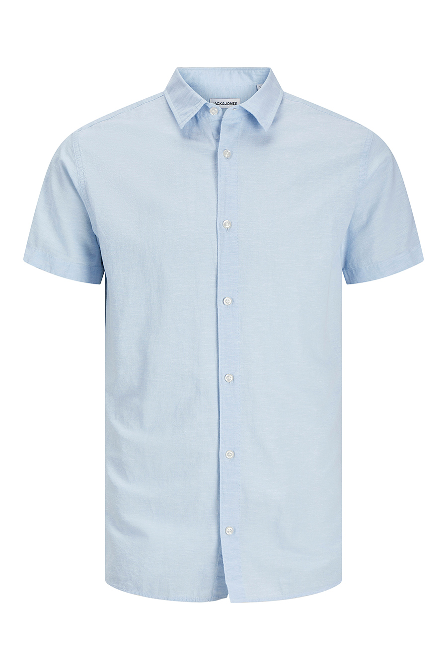 Linen shirt JACK & JONES 12269090-Chambray-Blue