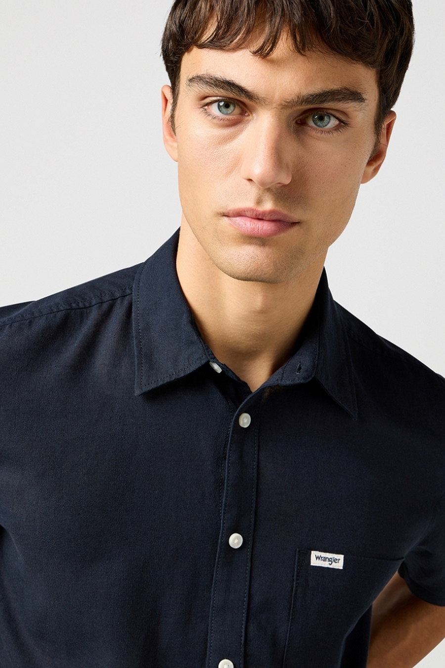 Linen shirt WRANGLER 112362729