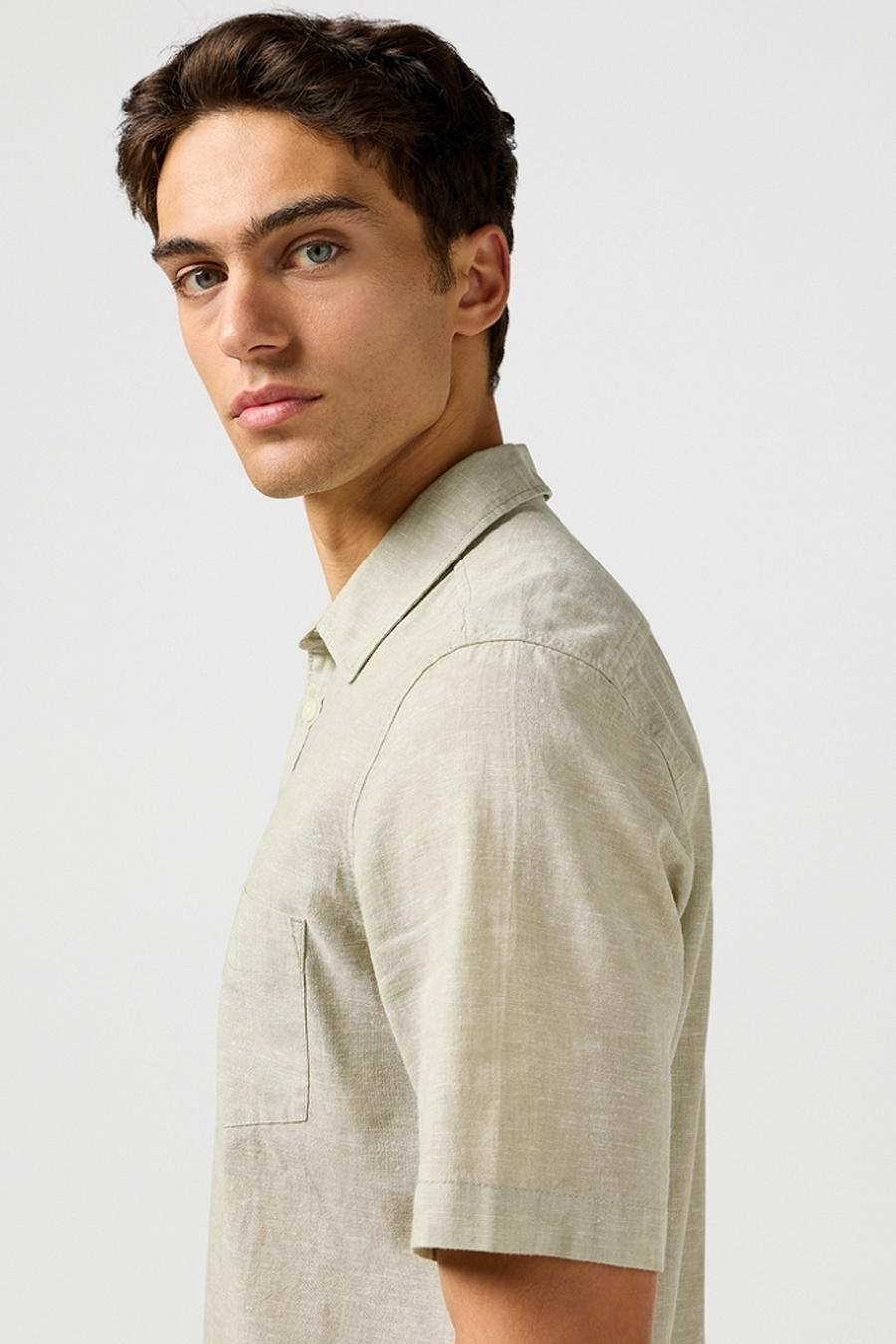 Linen shirt WRANGLER 112362730