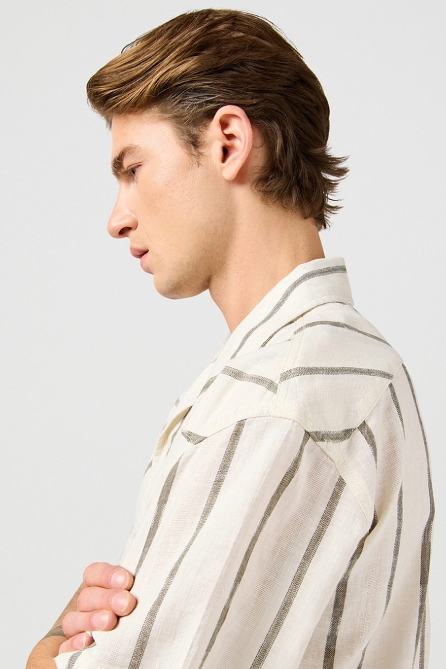 Linen shirt WRANGLER 112362750