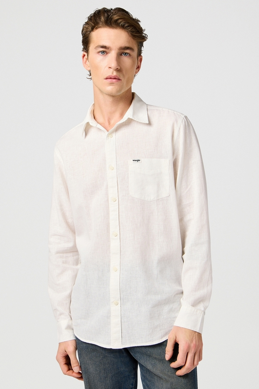 Linen shirt WRANGLER 112362907