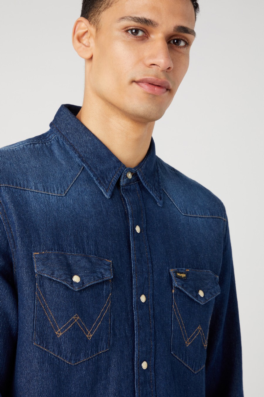 Denim shirt WRANGLER 112341088