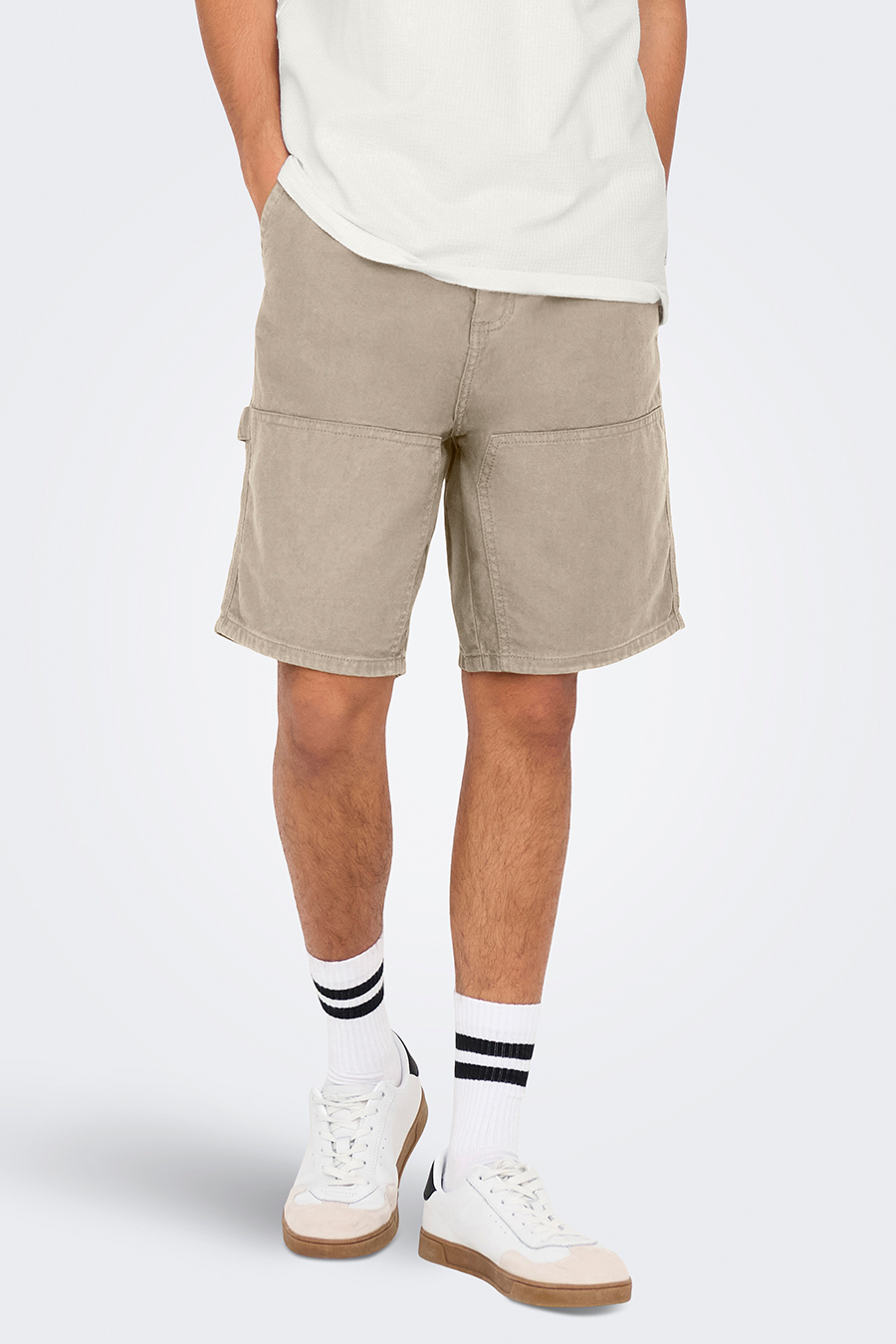 Shorts ONLY & SONS 22030223-Chinchilla
