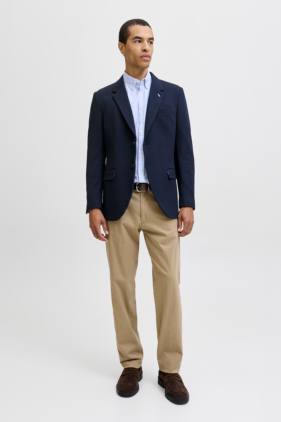 Blazer JACK & JONES 12280948-Black-Iris