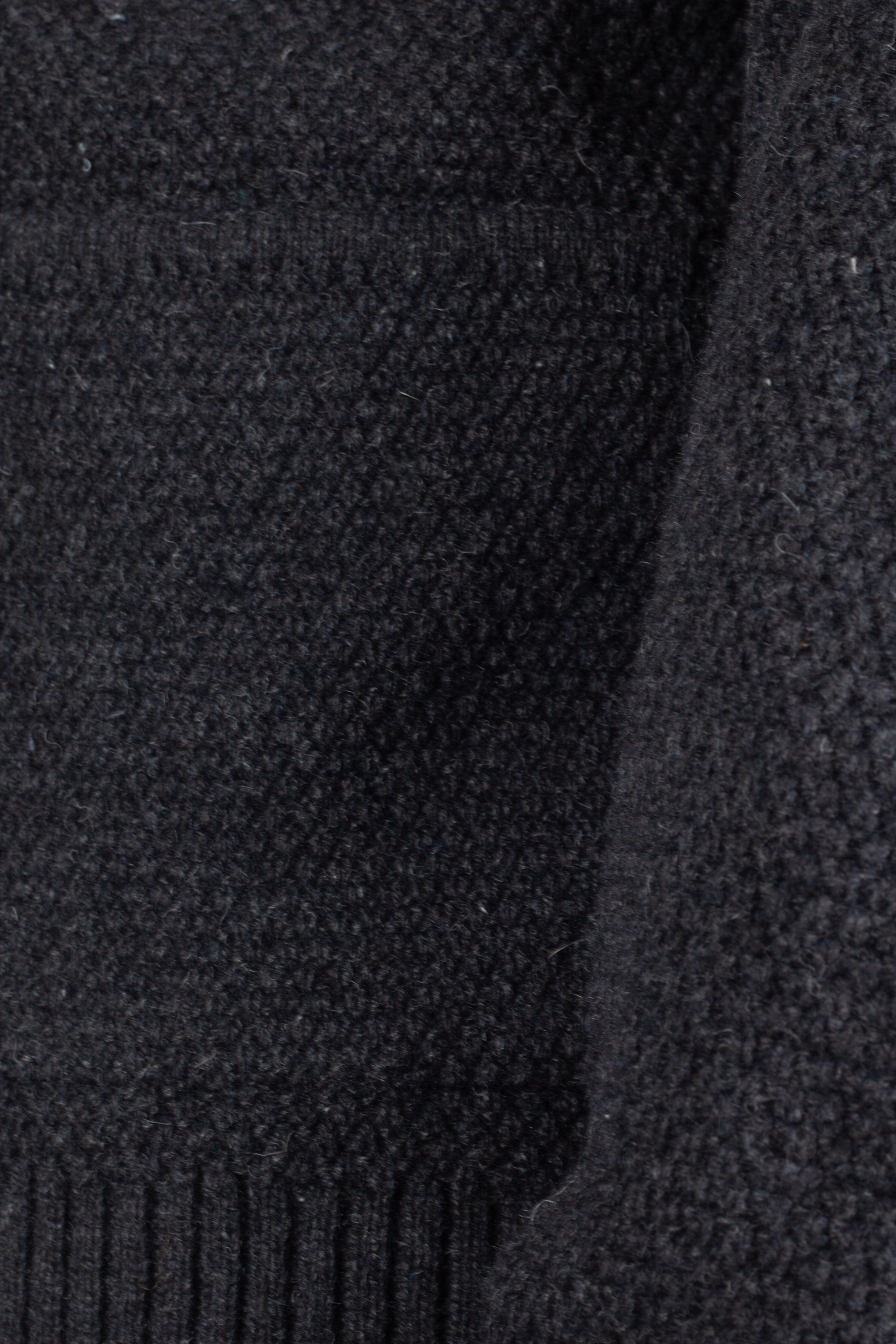 Sweater with zip MCL 33614-SIYAH-MELANJ