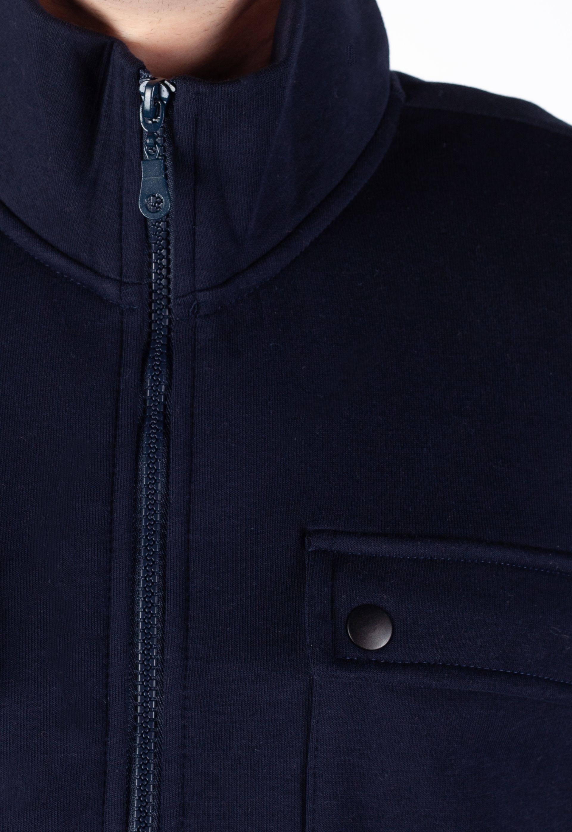 Zip up Hoodie MCL 40288-LACIVERT