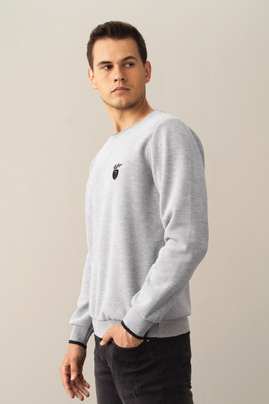 Sweater MCL 27643-GRI-MELANJ