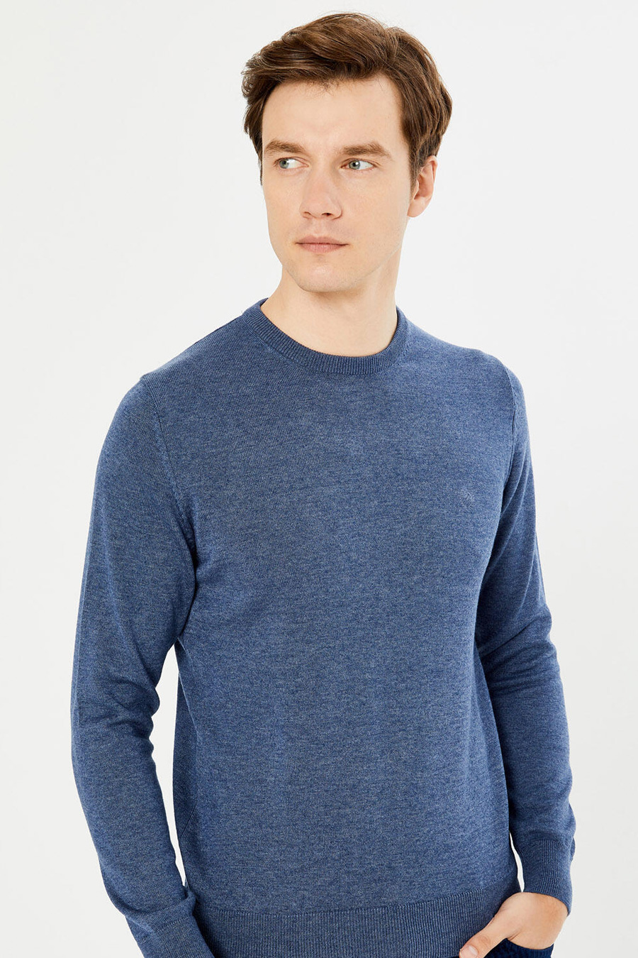 Sweater MCL 33006-MAVI-MELANJ