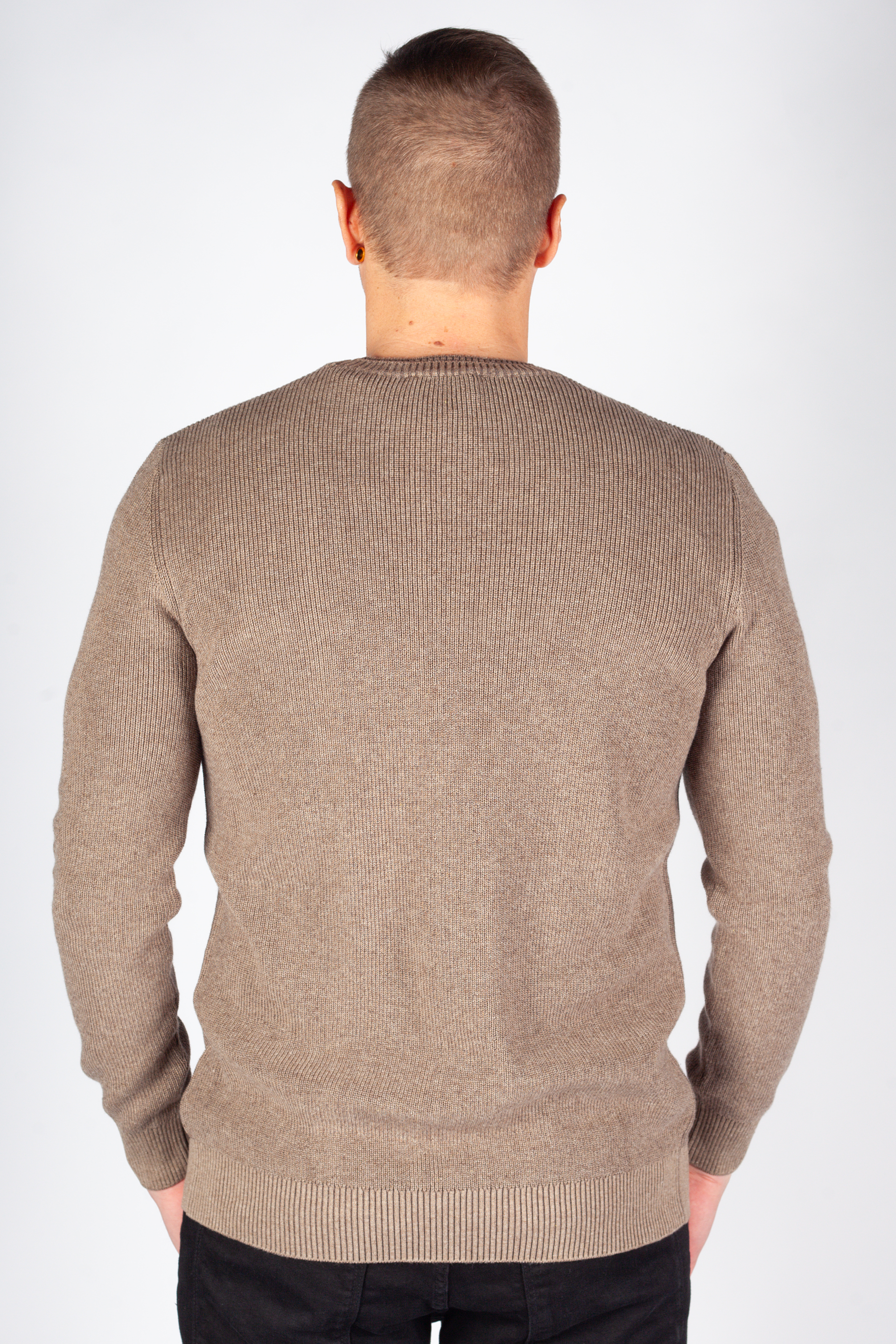 Sweater MCL 33813-TOPRAKMELANJ