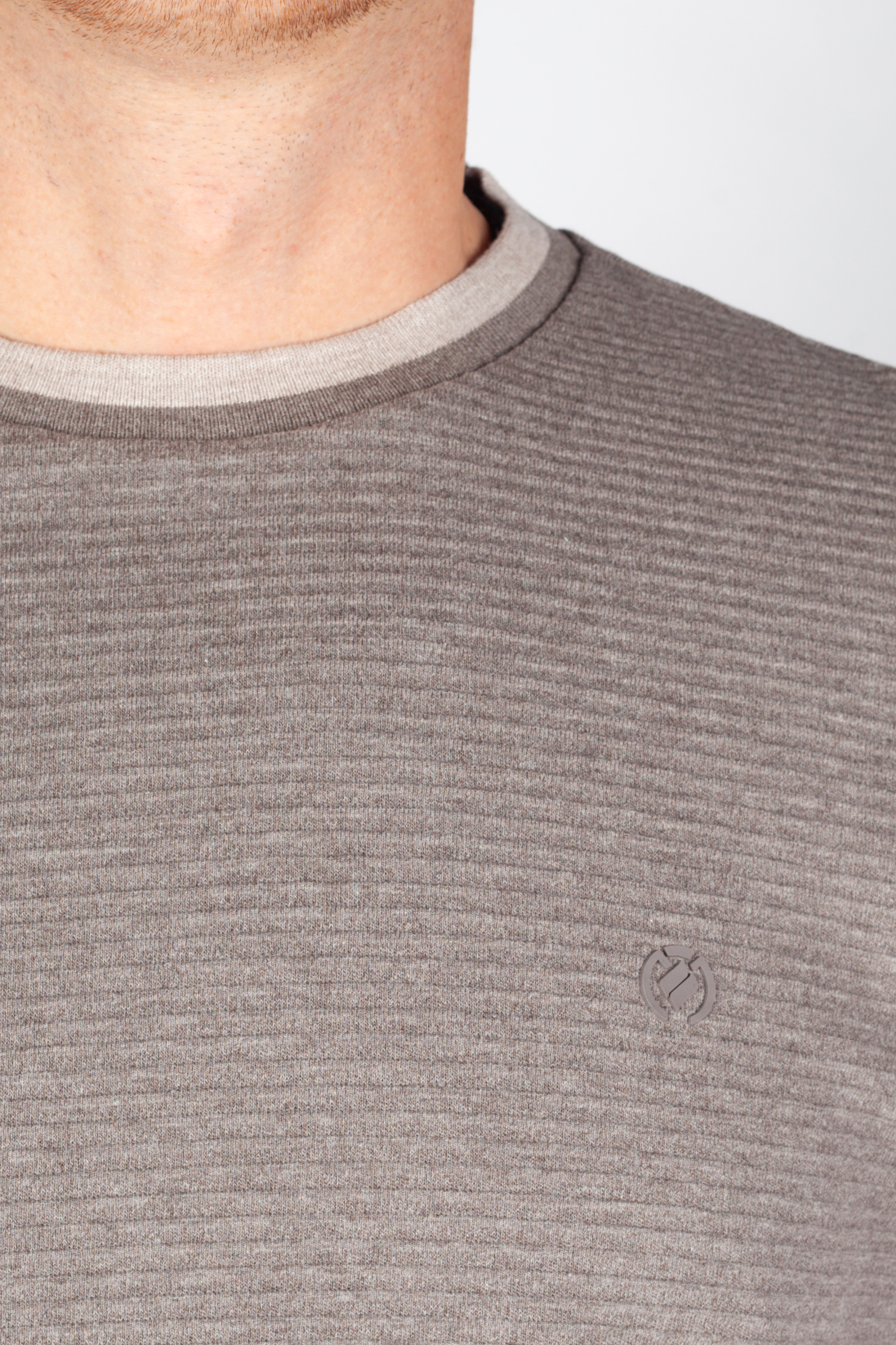 Sweater MCL 36829-KAHVEMELANJ