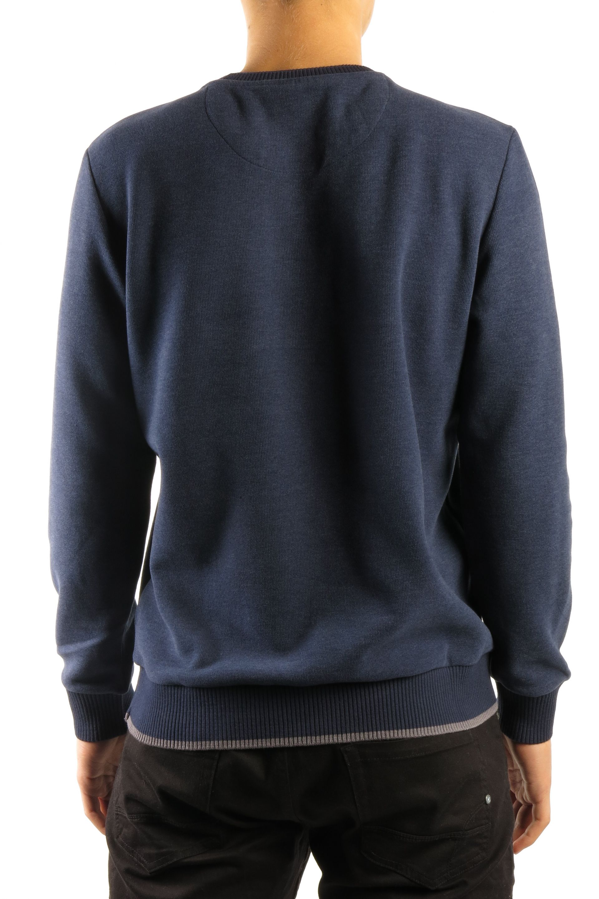 Sweater MCL 27643-LACIVERT-MELANJ