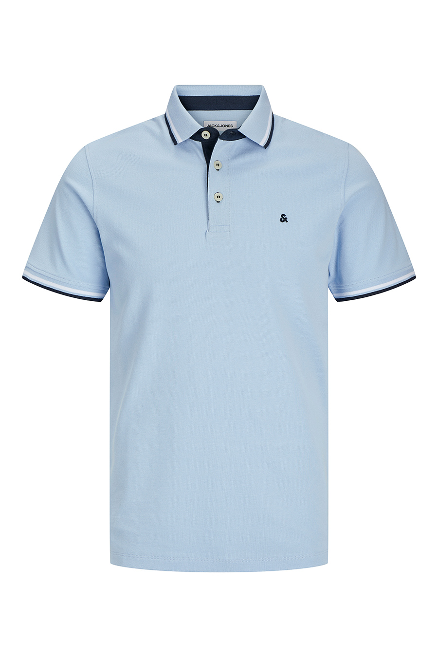 Polo shirt JACK & JONES 12143859-Chambray-Blue