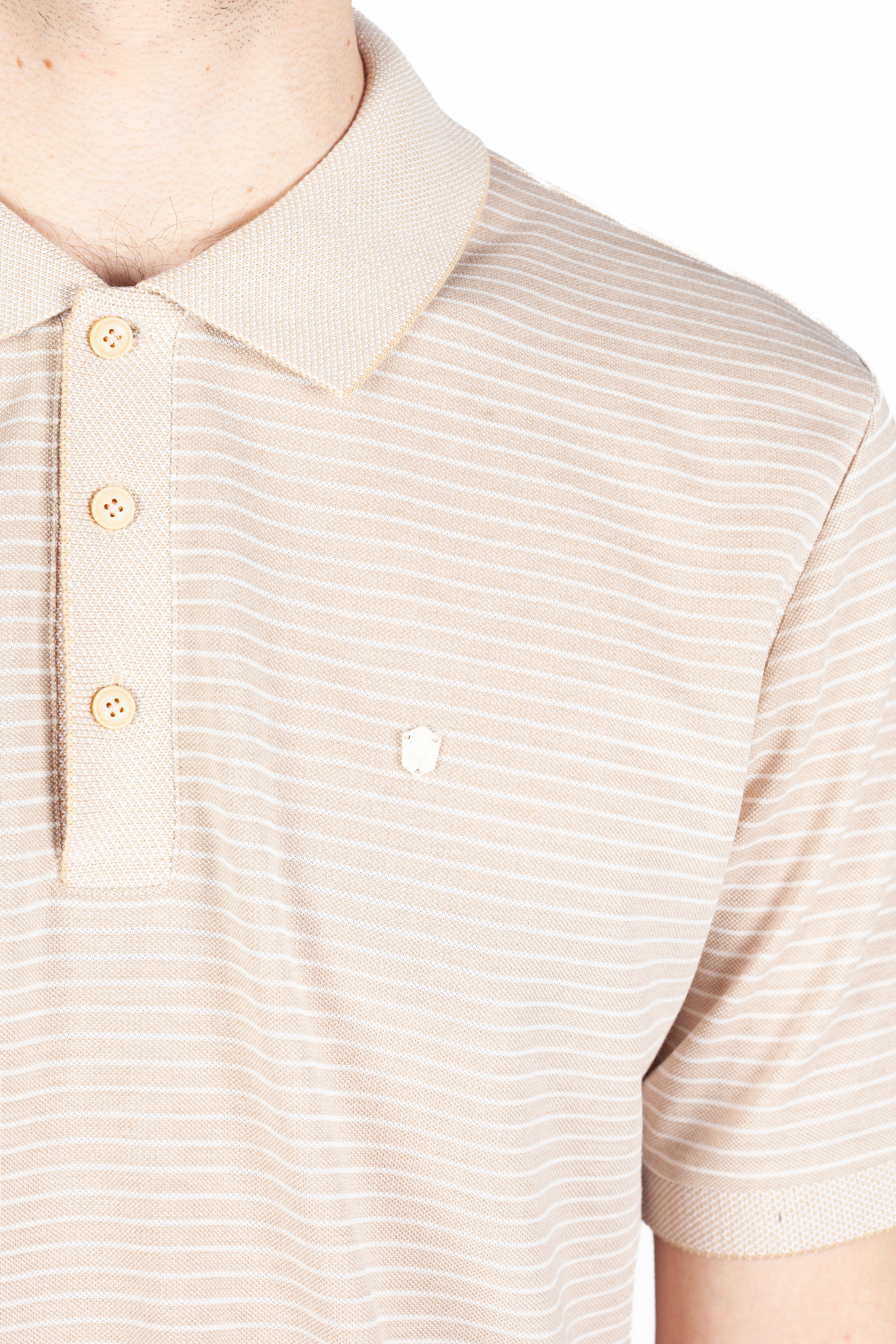 Polo shirt MCL 39934-BEJ-MELANJ