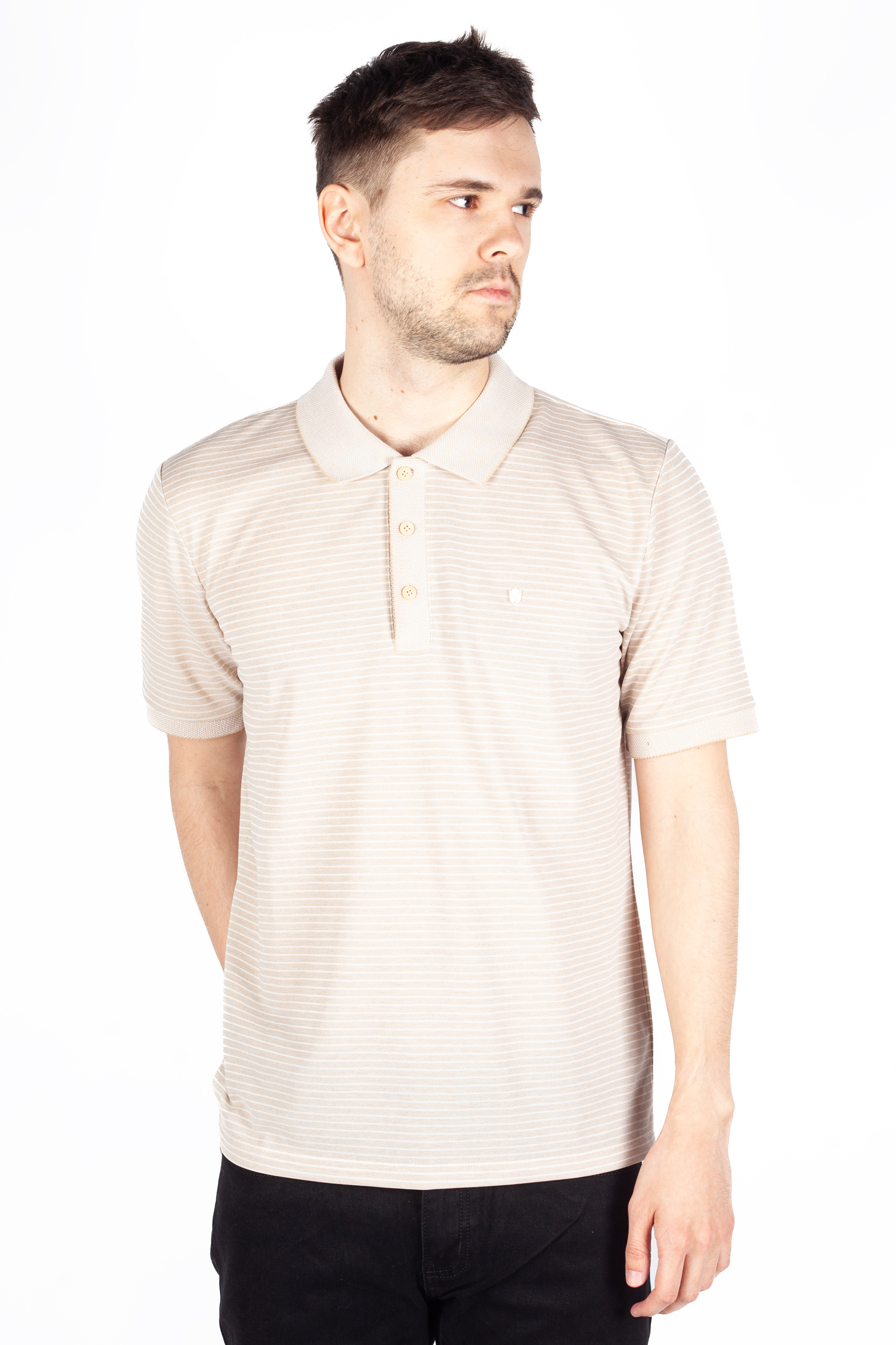 Polo shirt MCL 39934-BEJ-MELANJ