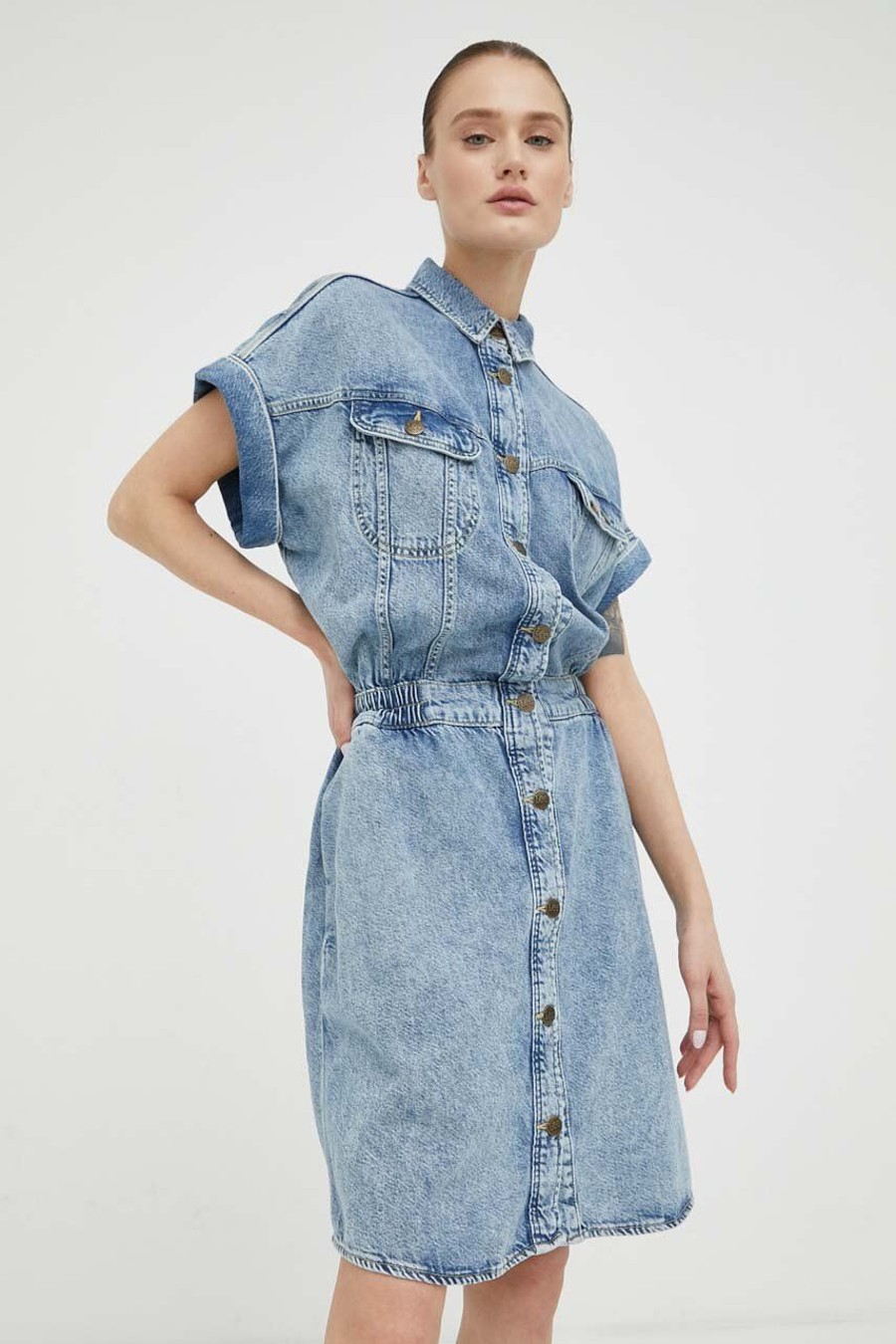 Denim dress LEE L51SHLB20