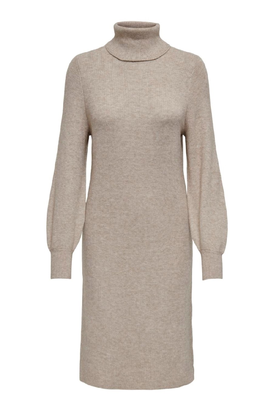 Knitted dress ONLY 15309197-Mocha-Meringu