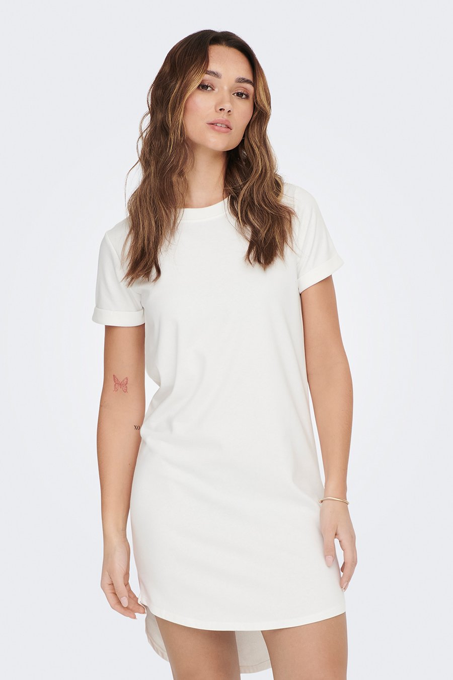 Dress JACQUELINE DE YONG 15174793-Cloud-Dancer