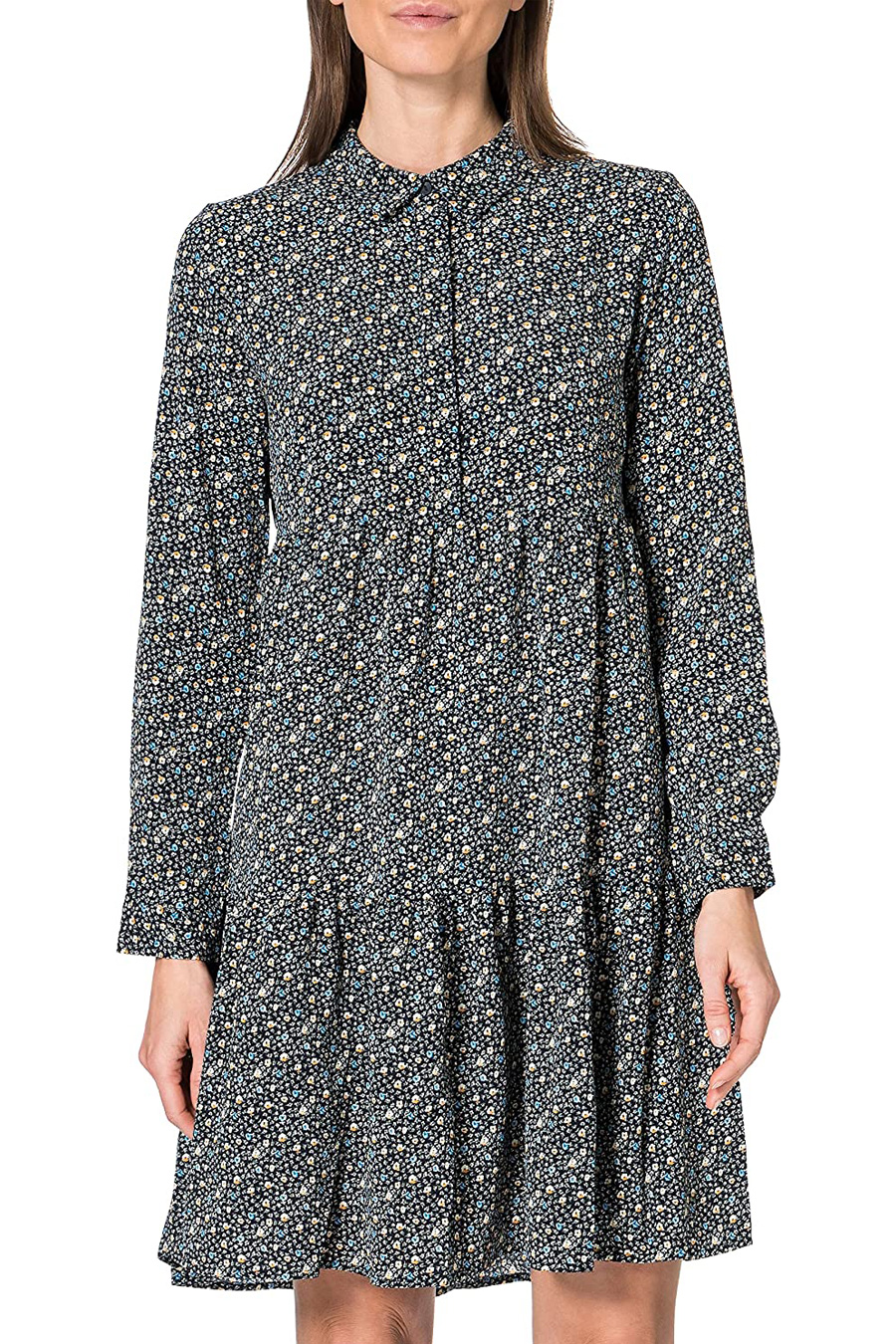 Dress JACQUELINE DE YONG 15221987-Black-YELLOW