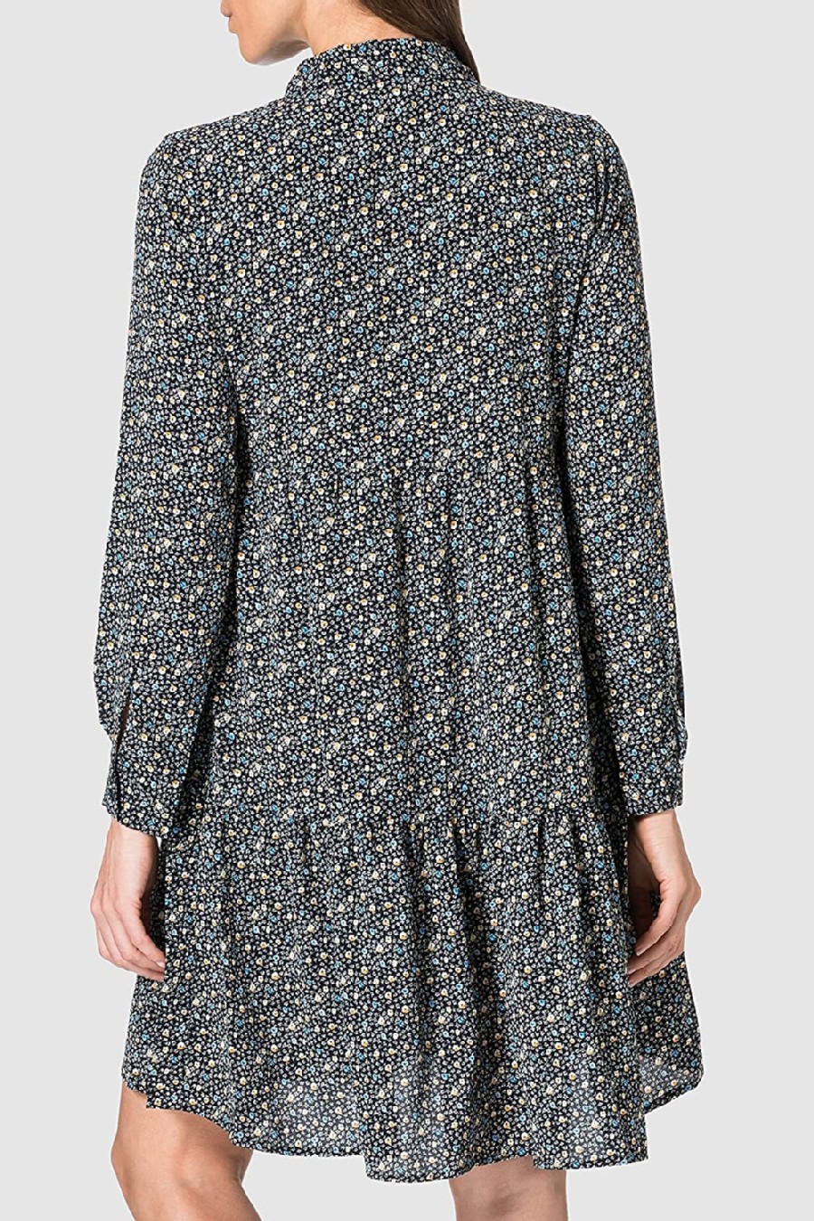 Dress JACQUELINE DE YONG 15221987-Black-YELLOW