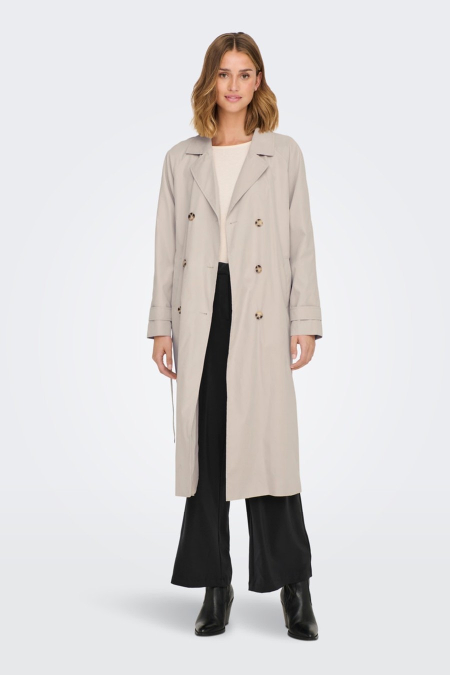 Coat JACQUELINE DE YONG 15281785-Chateau-Gray