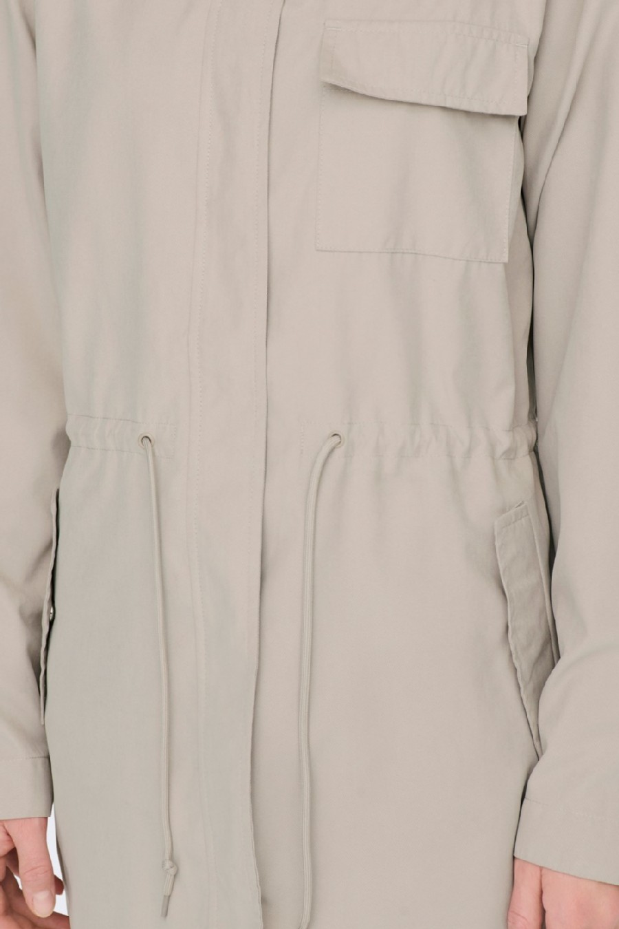 Coat JACQUELINE DE YONG 15281801-Chateau-Gray