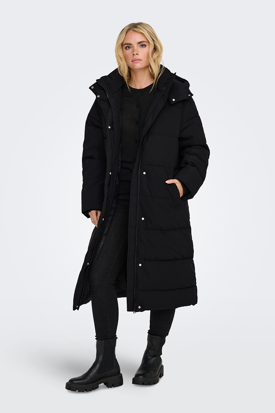 Winter jacket JACQUELINE DE YONG 15341701-Black