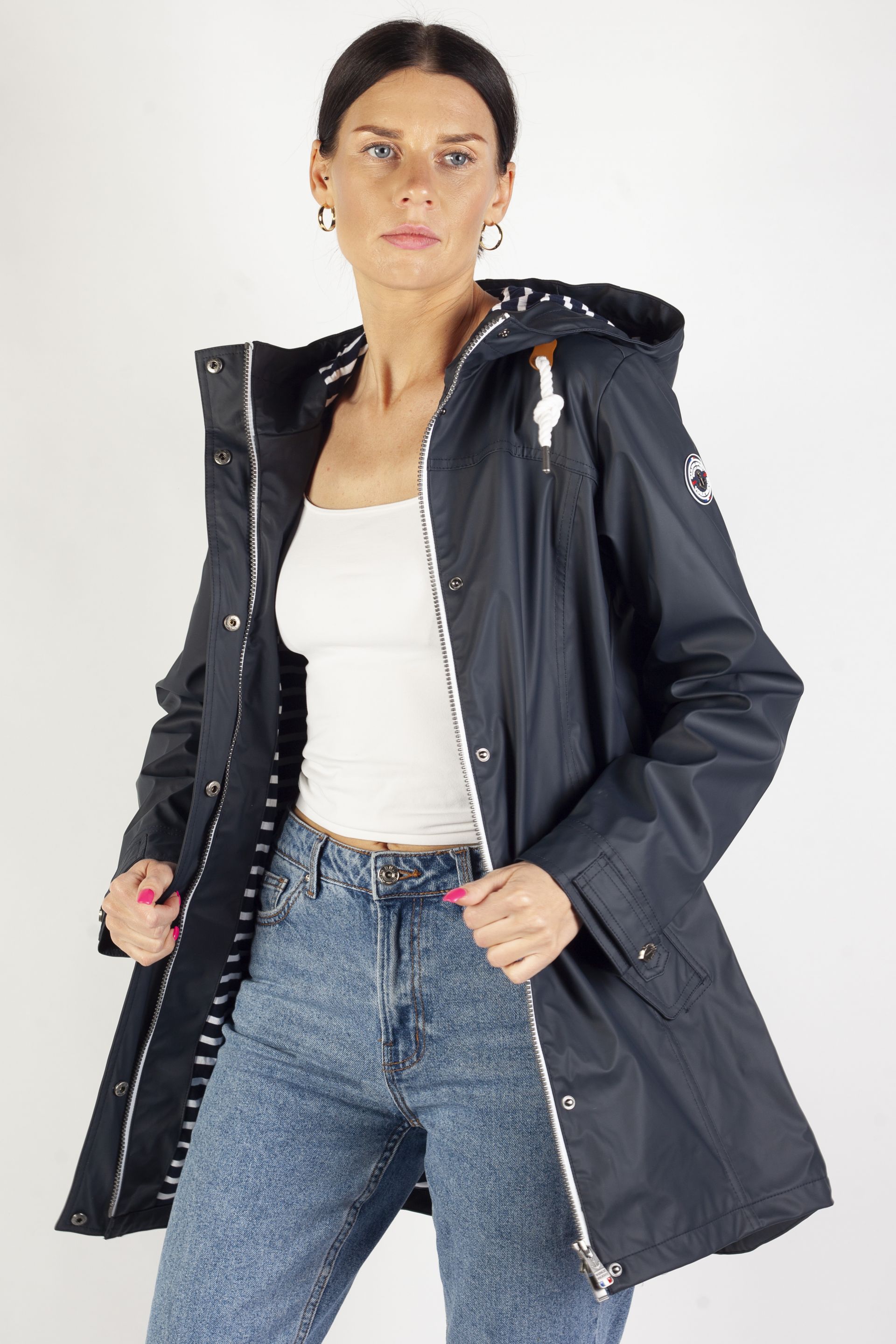 Raincoat VOILE BLEUE BOREAL-NAVY